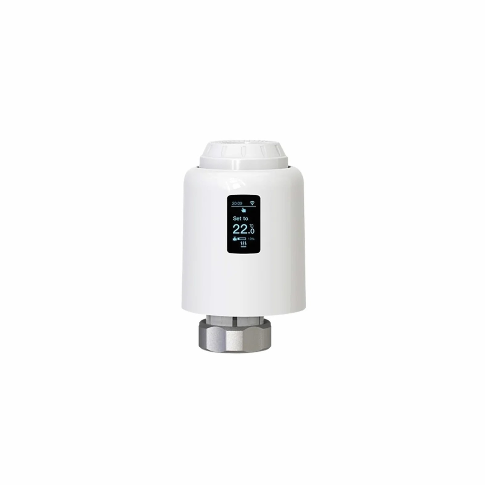 Termostat Tuya TRV Wifi Inteligentna Głowica Termostatyczna Siłownik Zaworu Grzejnikowego Regulator Temperatury Ogrzewania OszczęDza Energię I Koszty Ogrzewania(WIFI TRV604)