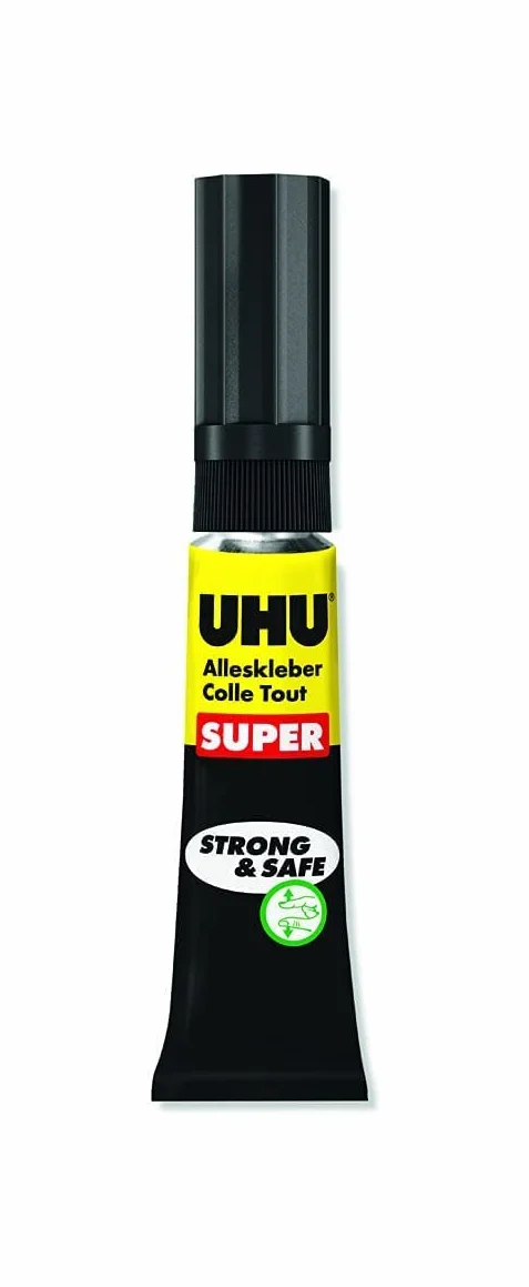 UHU Mocny i bezpieczny super klej regulowany super mocny i szybki bezwonny w tubce 7g Ref 39710