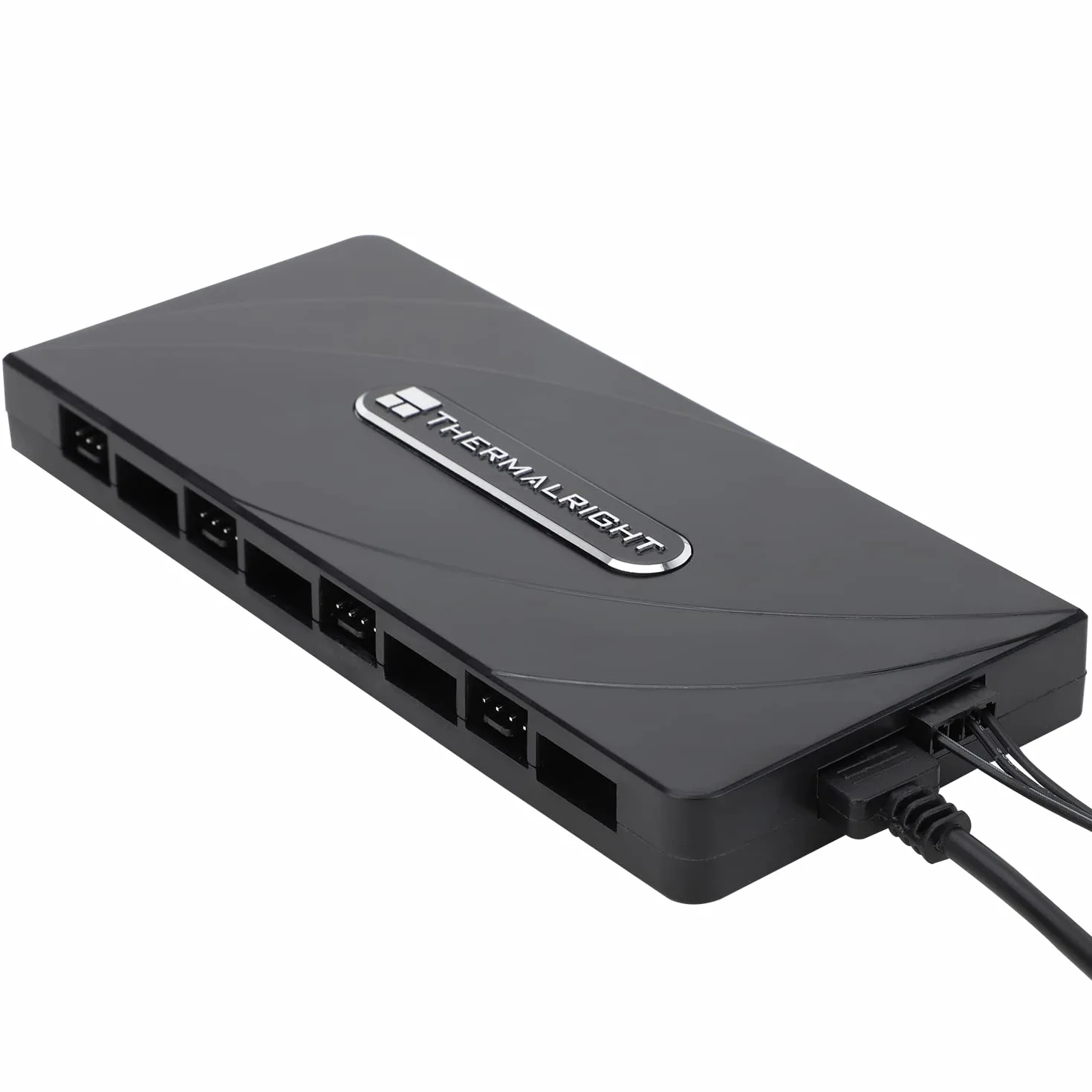Thermalright TR FAN i ARGB HUB × 8 ARGB/PWM, zasilacz sieciowy, obsługa 8 grup wentylatorów, 8-portowy wentylator PC PWM i kontroler