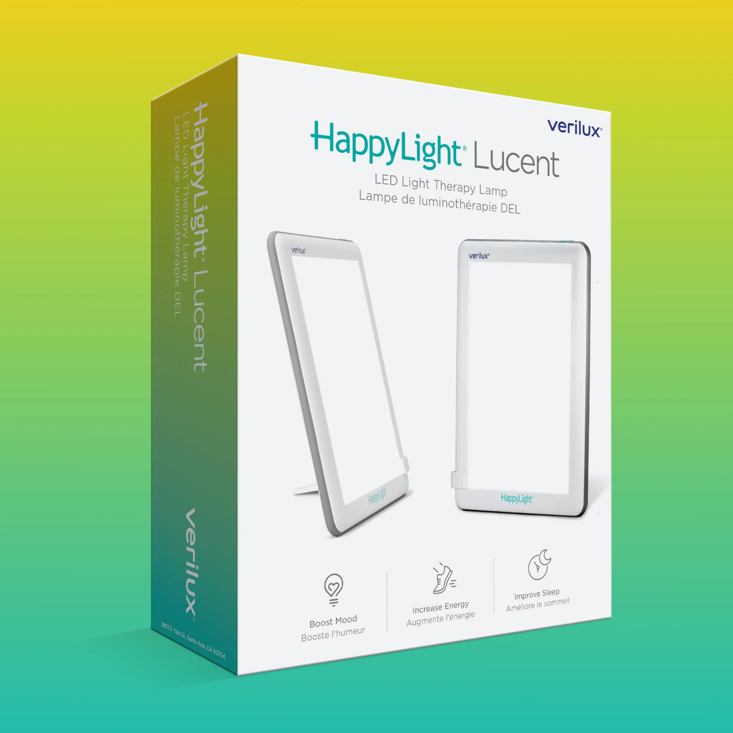 Verilux HappyLight VT22 Lampa do terapii światłem 100000 Lux z soczewką 35"