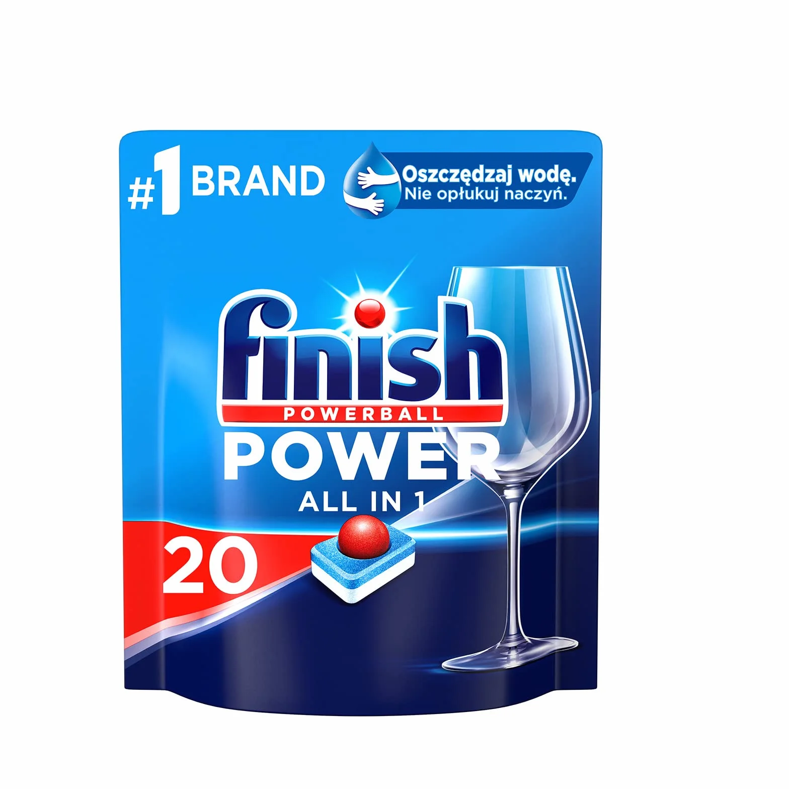 FINISH Tabletki Power All-in-1 20 fresh