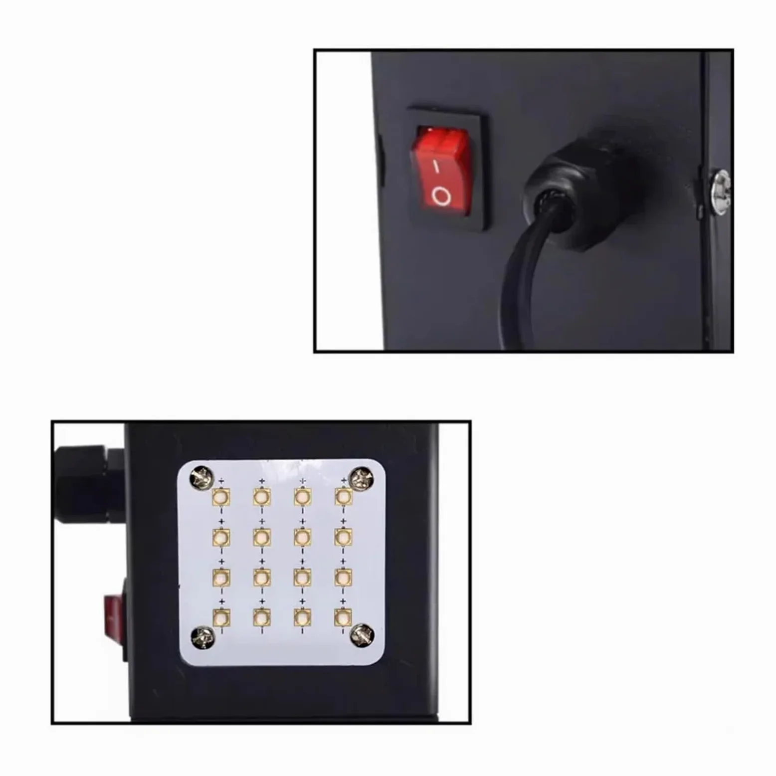 Ręczna lampa LED do utwardzania UV 85-265 V do kleju UV i naprawy płytek drukowanych suszenie specjalistyczne światło UV