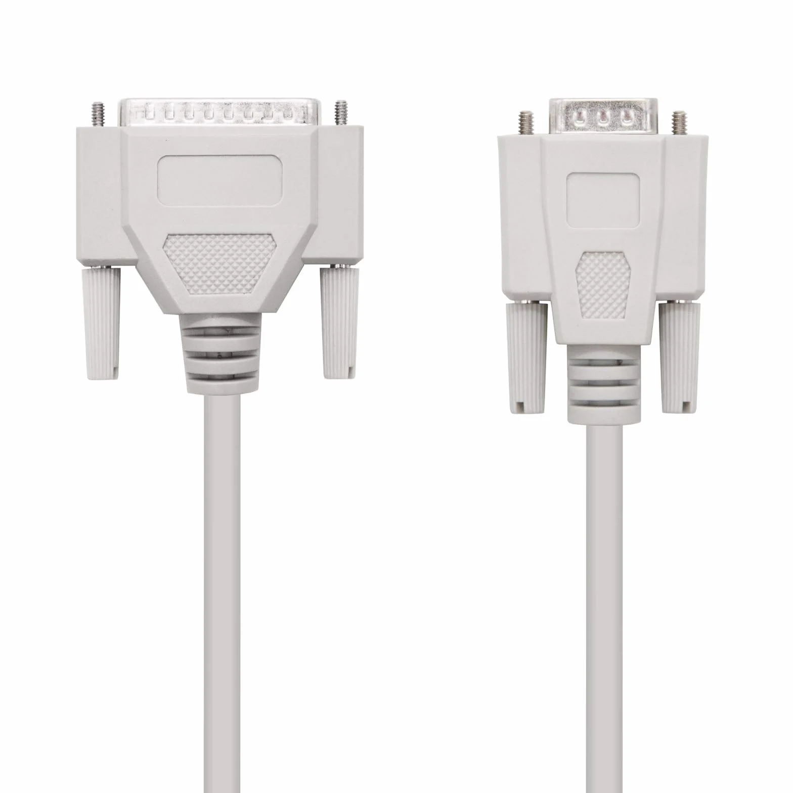 NanoCable Kabel szeregowy RS232 null modem DB9 DB25 żeński-męski 1,8m