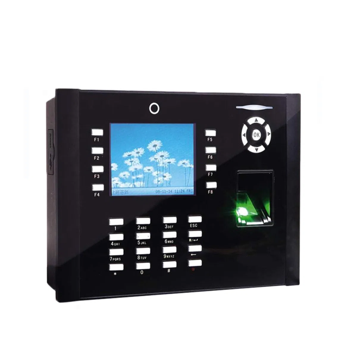 Instämplingsmaskin, Iclock680 TCP/IP USB Odcisk palca Czas obecności Kontrola dostępu Serwer internetowy System kontroli dostępu do drzwi z kamerą(IClock680-IC,1,Plug)