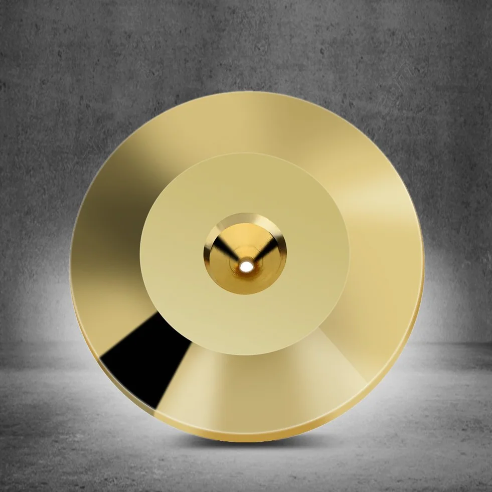 Końcówki głośnikowe 8 szt. Subwoofer Wzmacniacz audio CD Głośnik HiFi Izolator gramofonu Stożek podstawy 25x4mm złota
