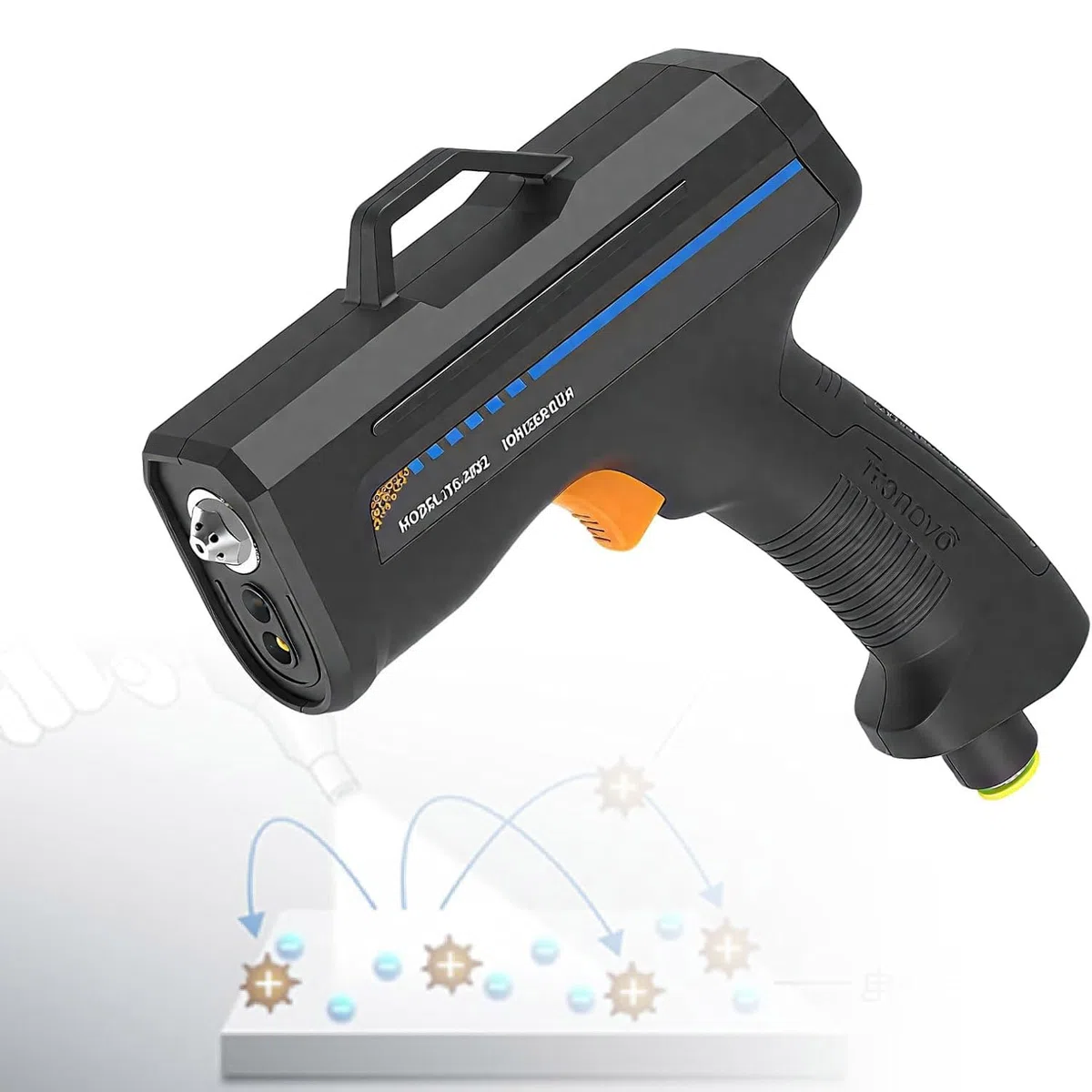 Pistolet antystatyczny, pistolet jonizujący, bezprzewodowy pistolet antystatyczny, pistolety antystatyczne, pistolety antystatyczne do lakierowania samochodów, odpowiedni montaż EconomyType