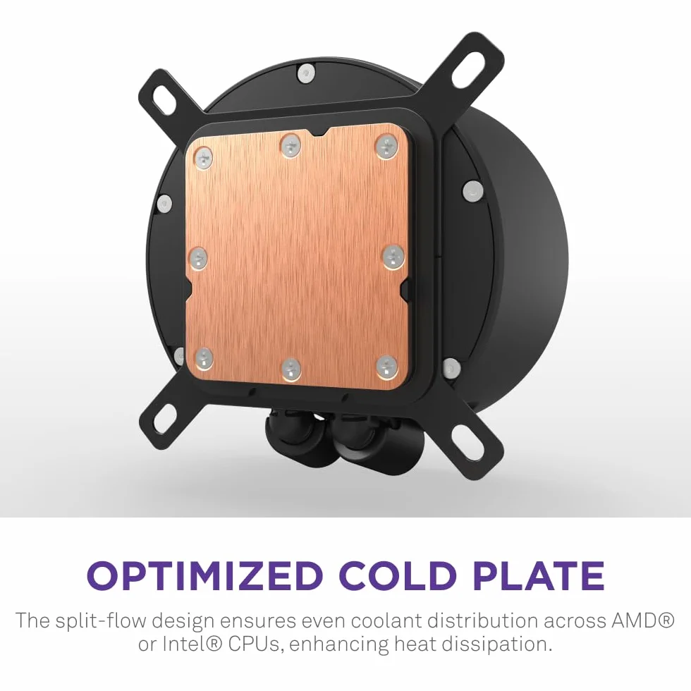 NZXT Kraken Elite 360 - AIO CPU Liquid Cooler - Chłodnica 360mm - 3 x Wentylatory F120P - Konfigurowalny 2.72” IPS LCD - NZXT Turbine Pump - Intel LGA 1700, 1200/115X, 1851 - AMD AM5, AM4 - Czarny
