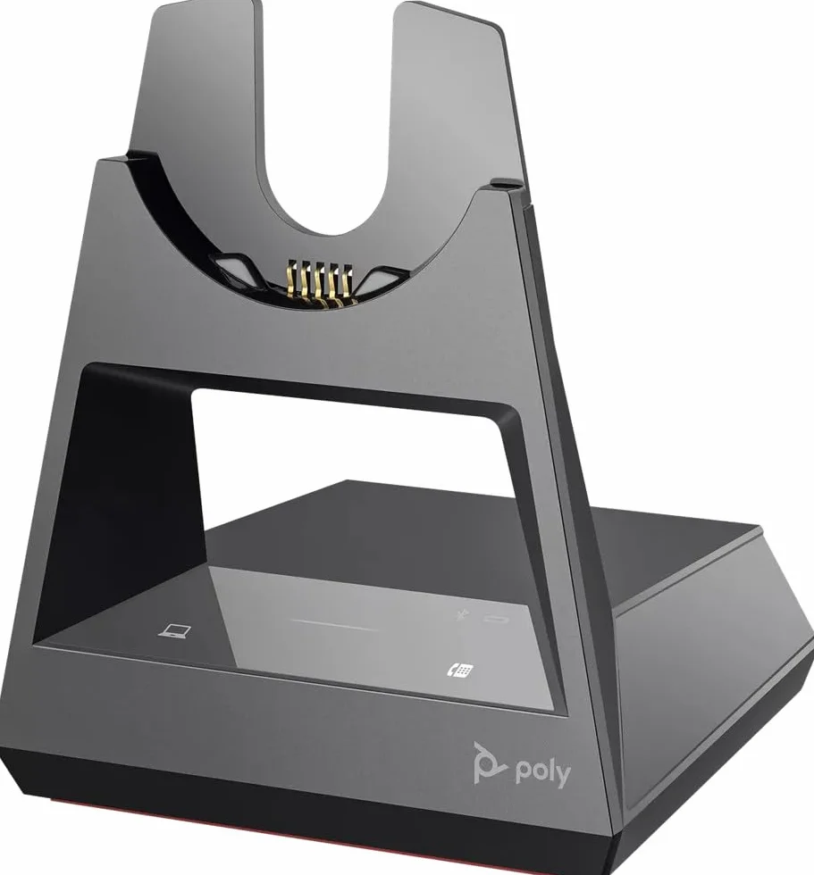 Poly Voyager Office Base Accessory for Microsoft Teams - Basisstation für Bluetooth-Headset für Voyager 4300 UC Series 4310