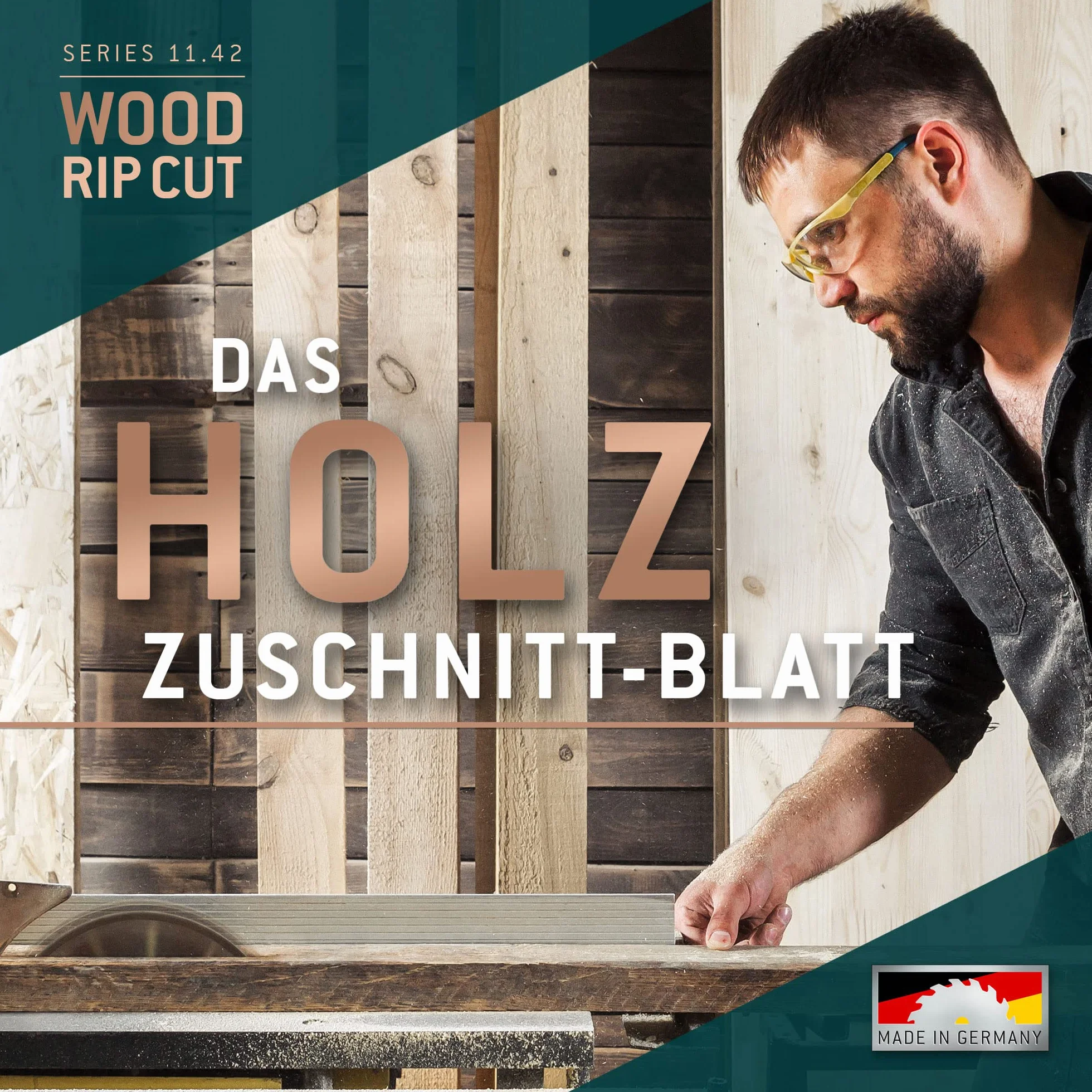 Bayerwald – HM brzeszczot do piły tarczowej – Ø 700 mm x 4,2 mm x 35 mm | zęby wymienne (42 zęby) | grube, szybkie cięcie – drewno opałowe i materiały drewnopochodne | do pilarek stołowych, pilarek
