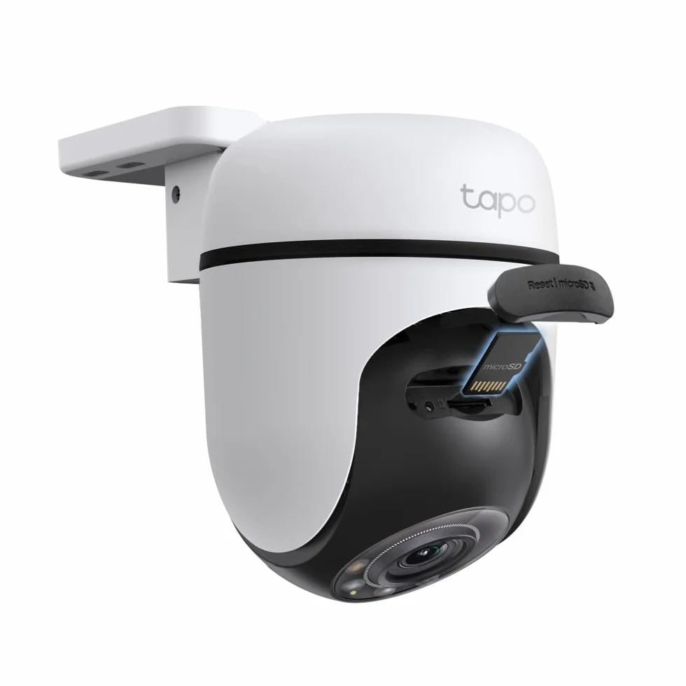 Tapo C510W 2 sztuki Zewnętrzna kamera WiFi 2K 3 MP 360° kolorowe widzenie nocne IP65 wodoodporna dwukierunkowy dźwięk Alexa