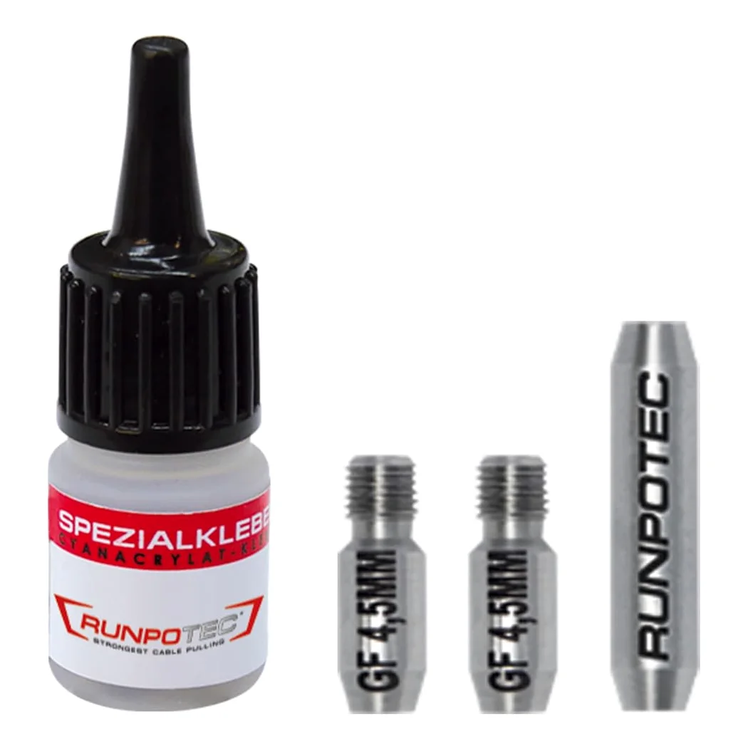 Runpotec Zestaw naprawczy do średnicy 4,5 mm, gwint RTG, średnica 6 mm, 20250
