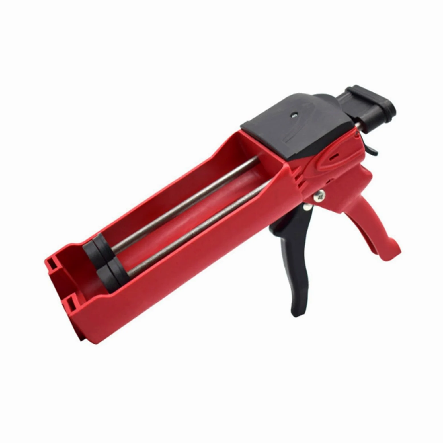 Ręczny pistolet do klejenia, Wytrzymały plastikowy ręczny aplikator kleju do łączenia płytek 400 ml pistolet do kleju i uszczelniania ręczny dwuskładnikowy pistolet do mieszania wkładów