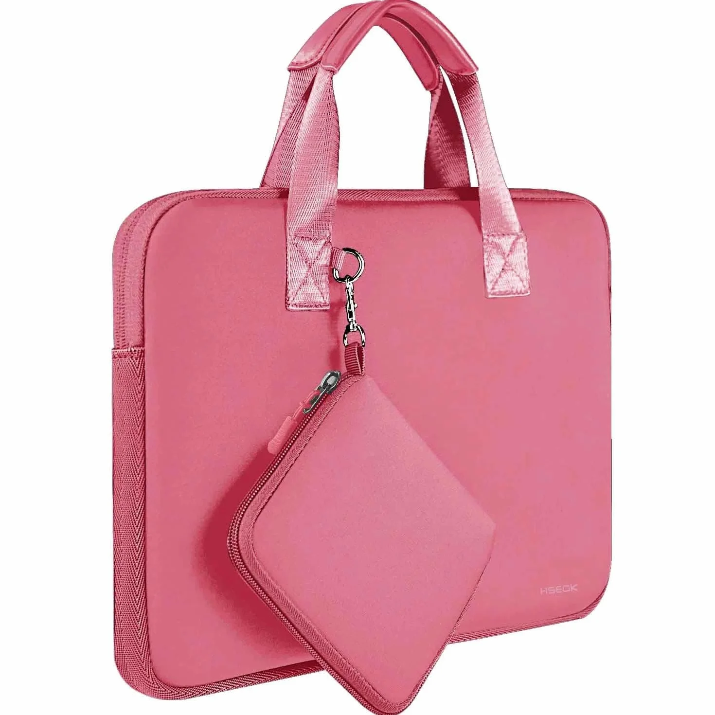 HSEOK Laptop Hülle 14 Zoll mit Kleiner Tasche, Neopren-Computertasche, kompatibel mit MacBook Pro 14" M4/M3/M2/M1 (2025–2021), MacBook Air/Pro 13" und den meisten 14-Zoll-Notebooks