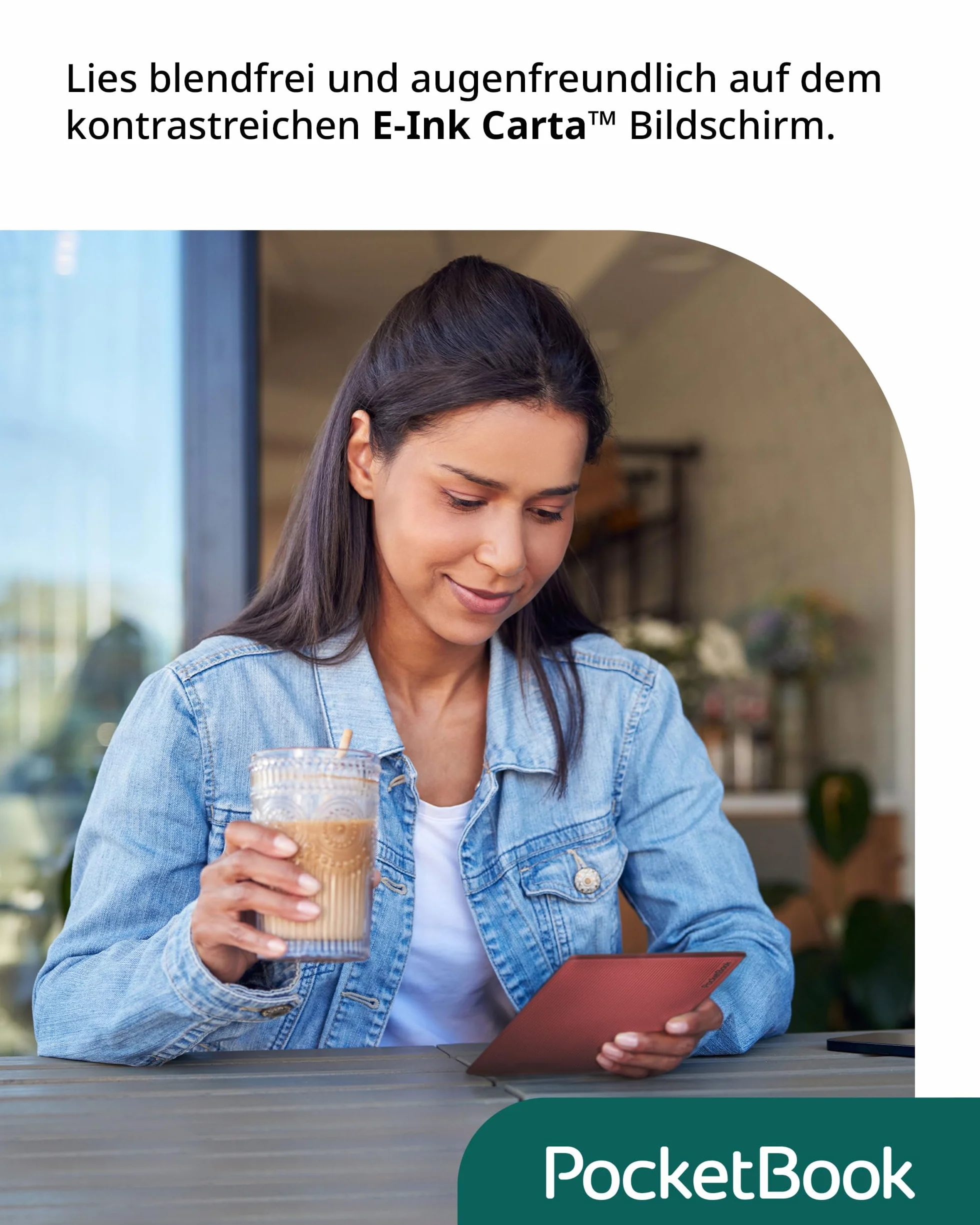 Pocketbook Verse Pro eReader czerwony 6 cali 16 GB pamięć bezprzewodowa przyjemność słuchania audiobooka [wersja niemiecka]