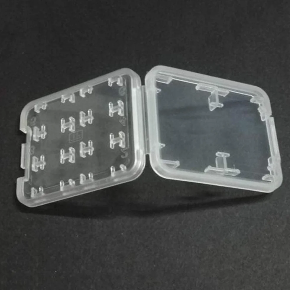 Pudełko do przechowywania kart pamięci etui na karty micro SD TF SDHC MSPD