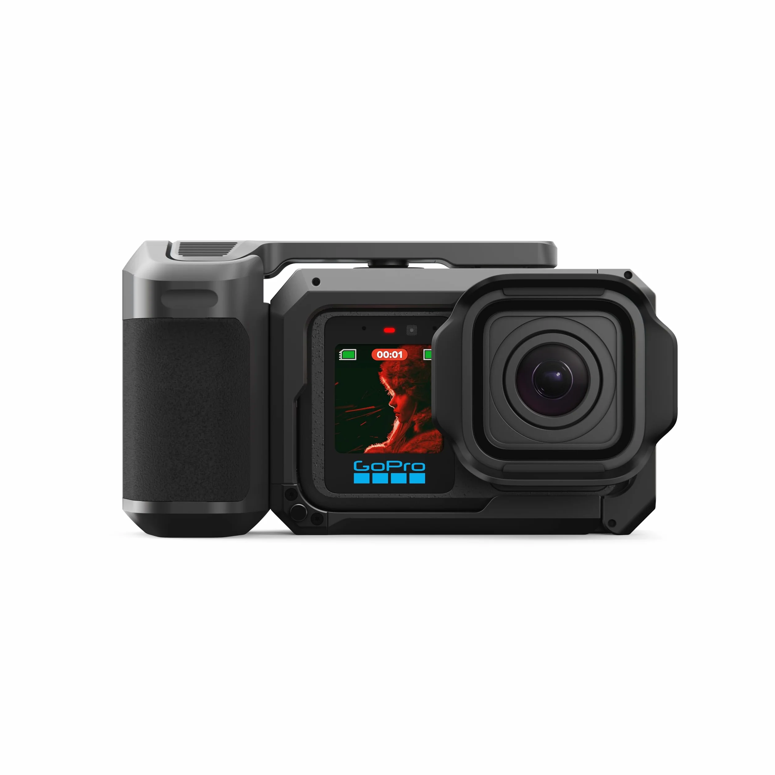 GoPro MISSION 1 PRO Grip Edition – kamera, uchwyt Point-and-Shoot, akumulator Enduro 2, etui, osłona obiektywu
