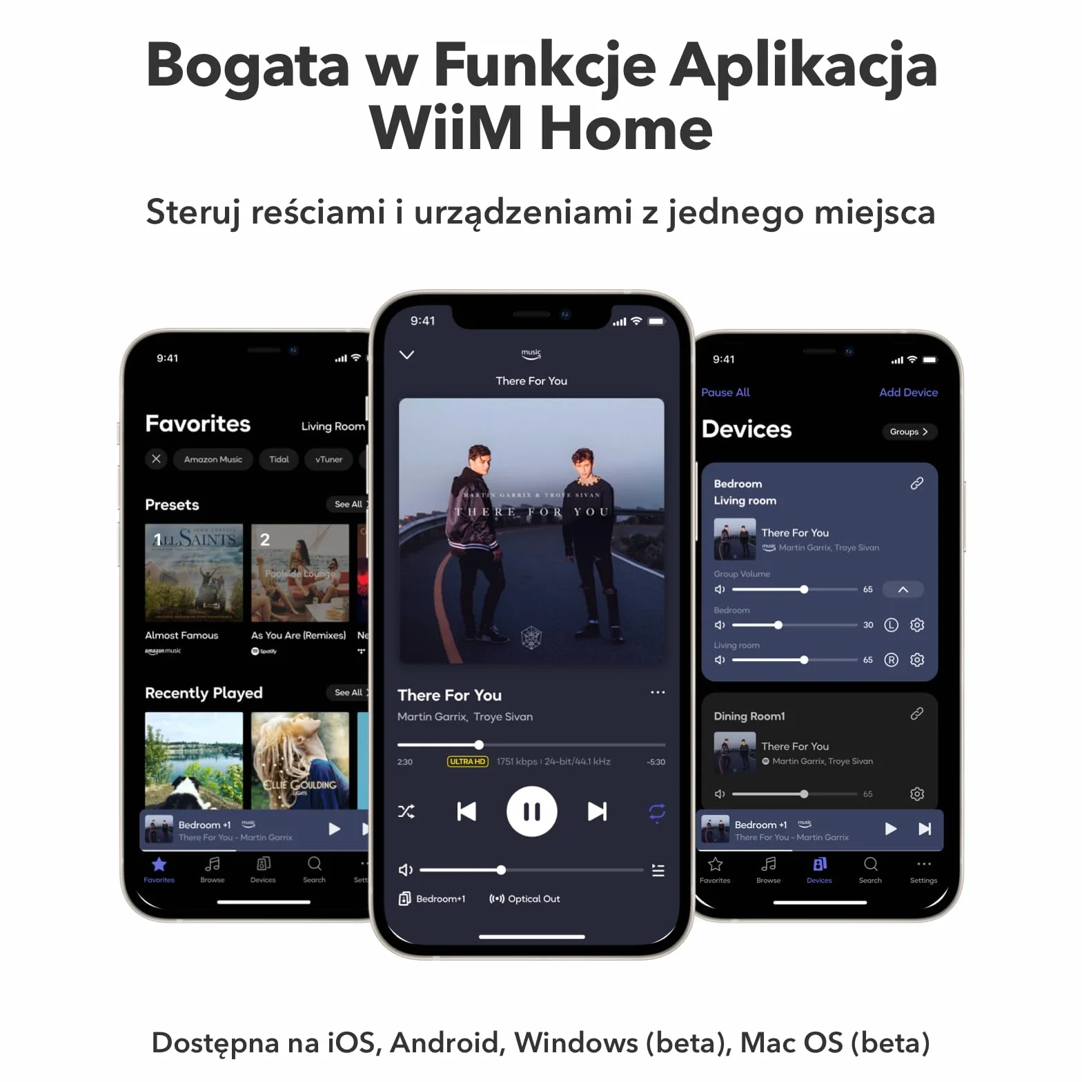WiiM Ultra Streamer Cyfrowy Przedwzmacniacz 3,5" Ekran Dotykowy GoogleCast Alexa HDMI ARC Phono Szary