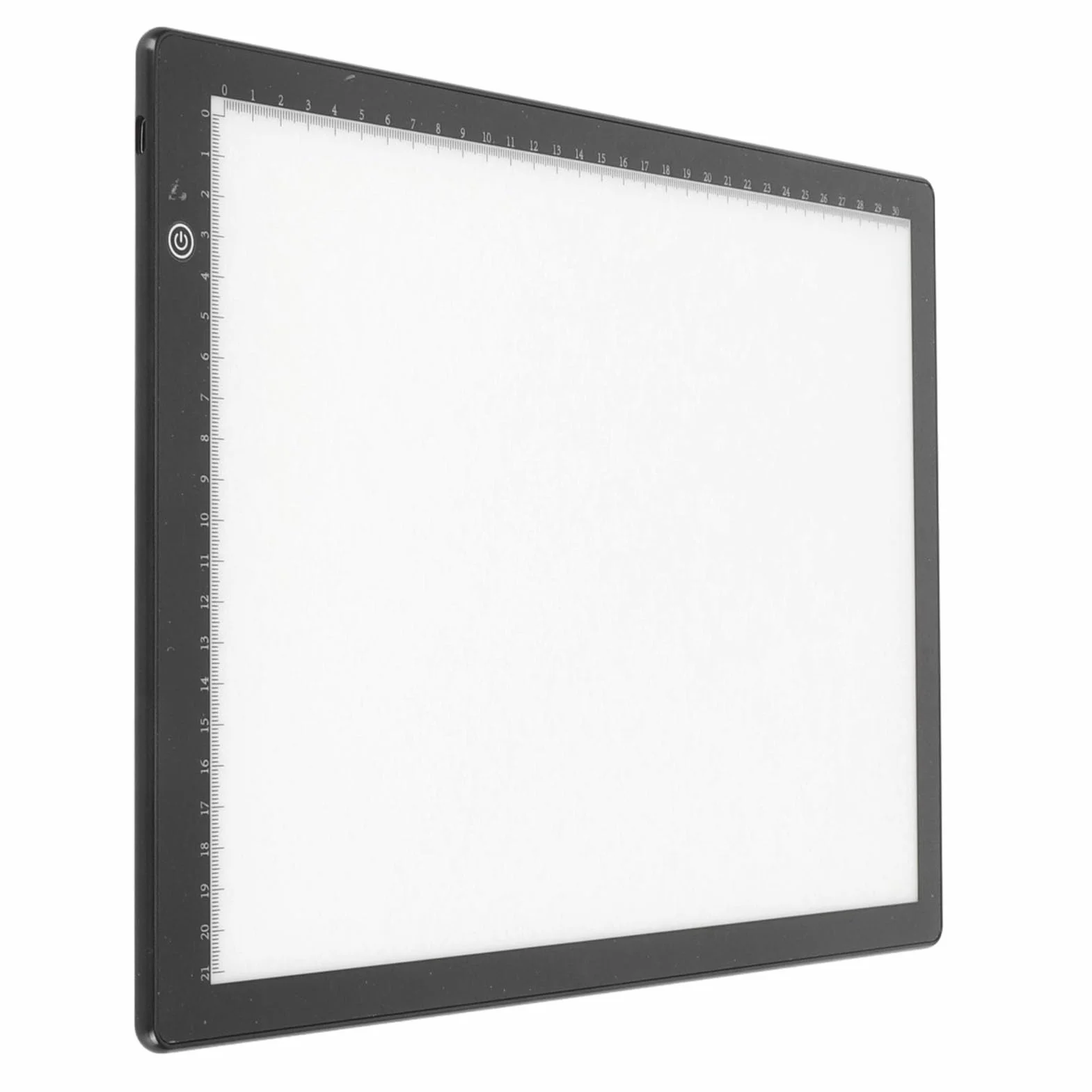 Slide Viewer Lightbox do Skanowania Slajdów i Negatywów, Ultracienki Skaner Optyczny z 3 Poziomami Jasności, Zasilany USB, Czarny