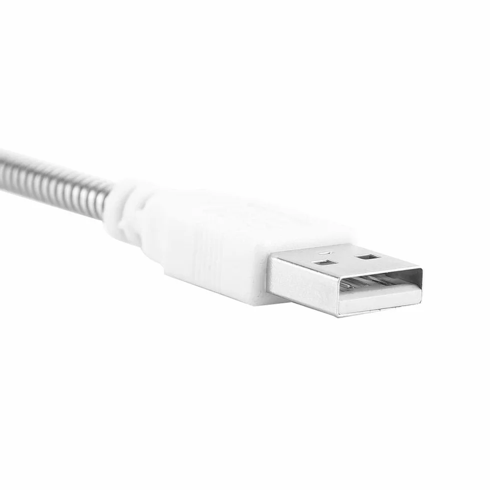 Lampka USB typu łabędzia szyja LED do czytania, elastyczna mini lampka nocna do komputera