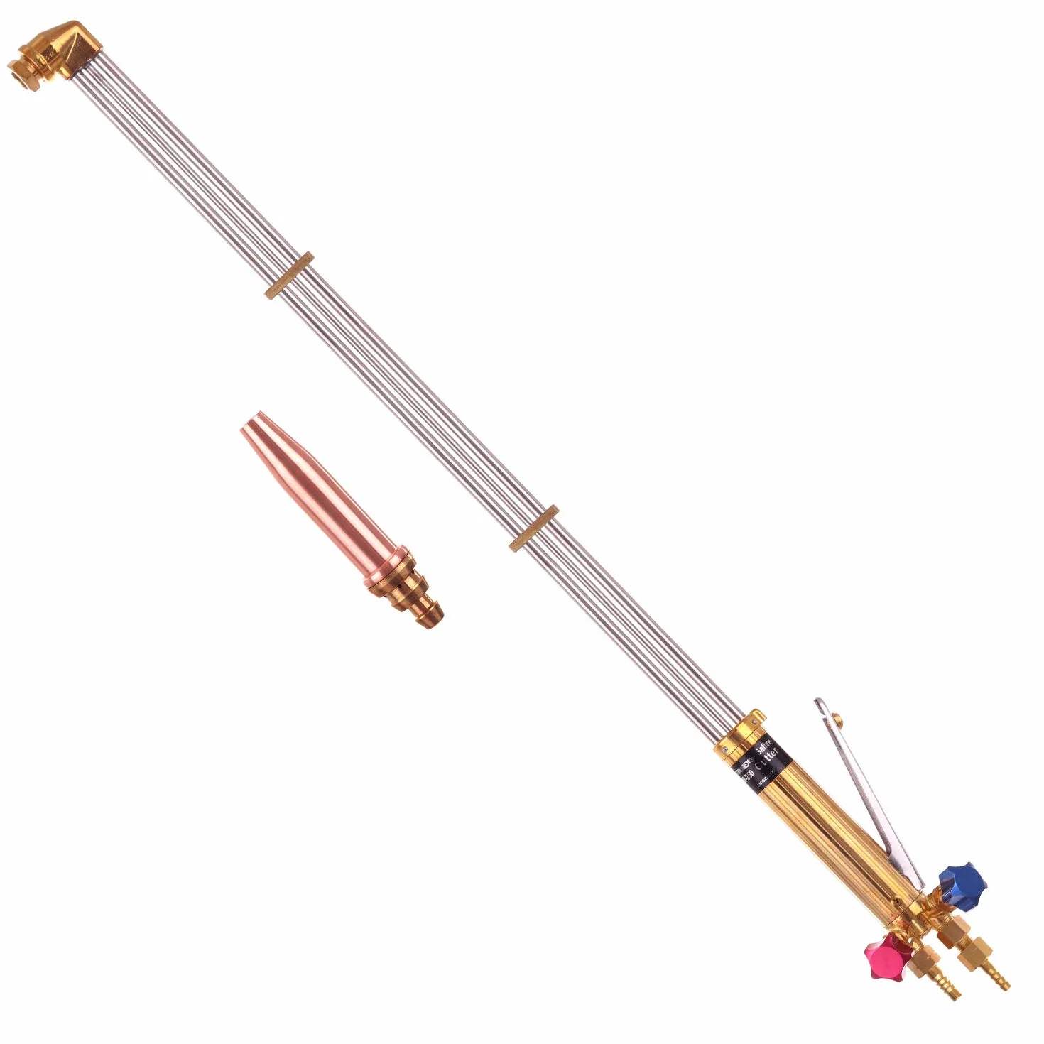 Palnik tnący MM-250 900 mm 90 cm do gazu propanu tlenu z dyszą PNME 1/16 25-50 mm