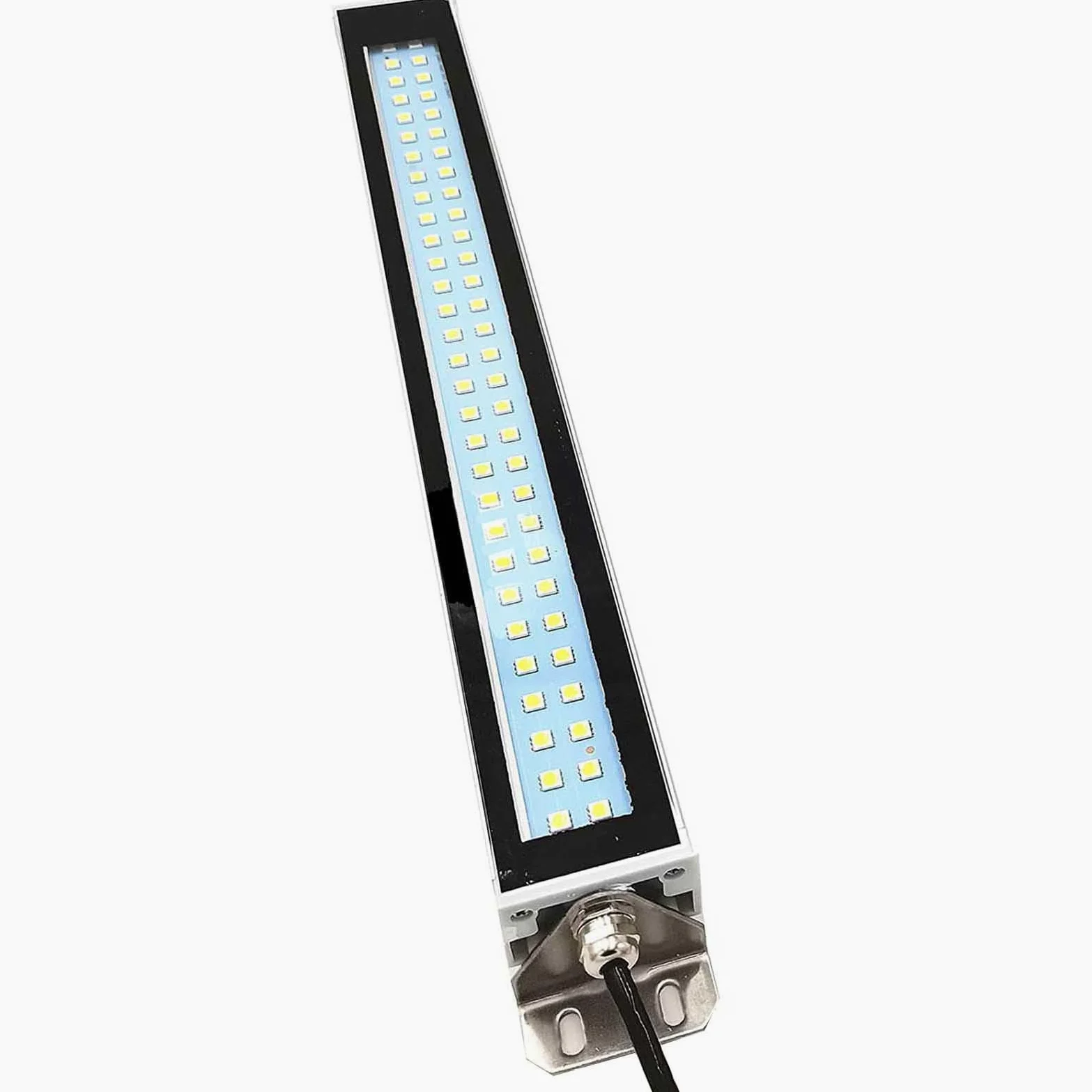 Lampa Robocza Przeciwwybuchowa 10/12/15/20/24 W Lampa Warsztatowa LED Do Narzędzi Do Oświetlenia Przemysłowego, 110-220 V/24 V Lampa świetlna Do Maszyn CNC Do Tokarek(Size:20W,Color:24v)