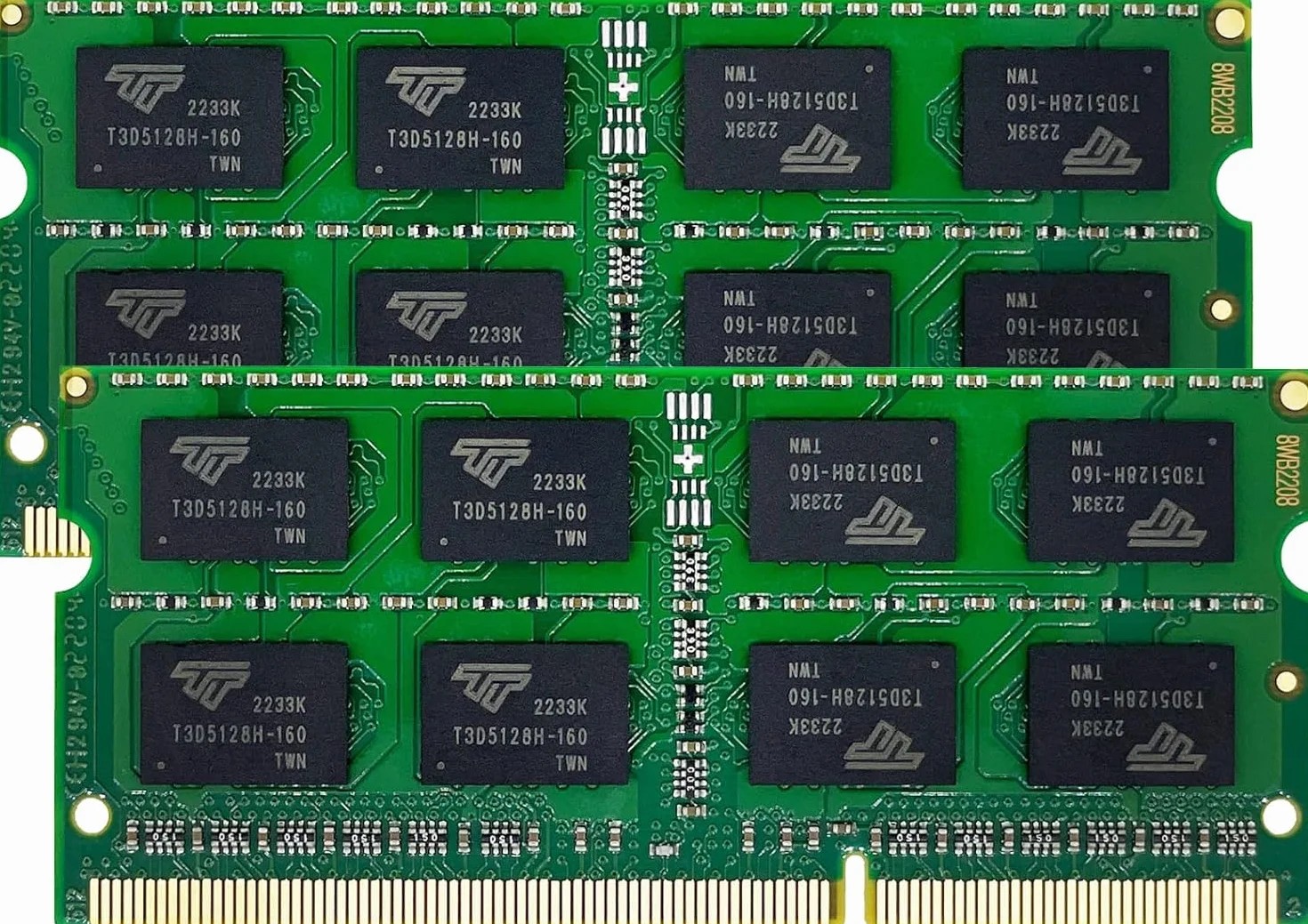 Timetec 8 GB (2x4GB) DDR3L/DDR3 1600 MHz PC3L-12800/PC3-12800 Bez ECC Niebuforowany 1,35 V/1,5 V CL11 2Rx8 Podwójna ranga 204 Pin SODIMM Laptop Notebook PC Komputer Pamięć RAM Moduł aktualizacji