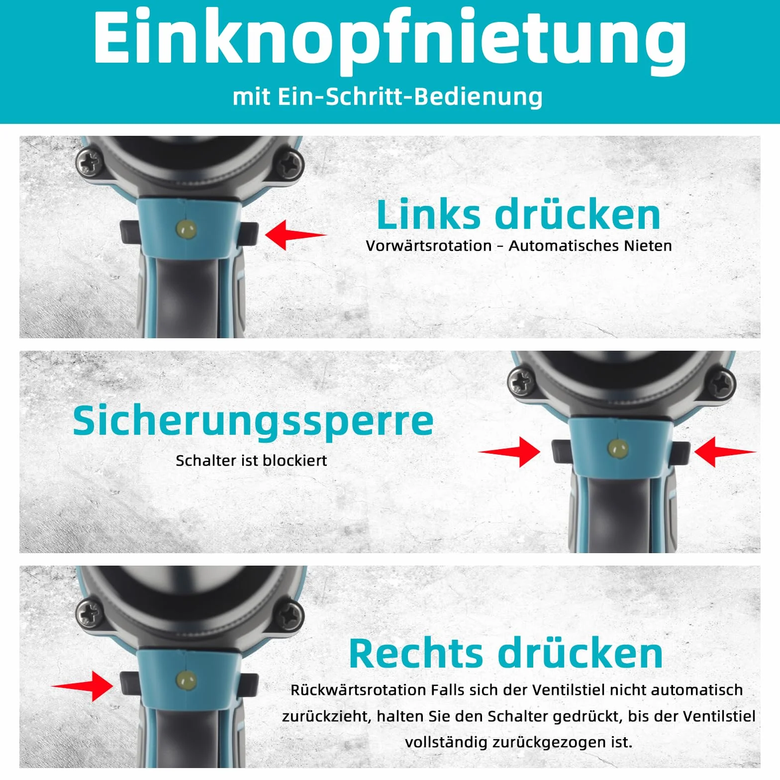 Makita 18 V Bezszczotkowe Szczypce do Nitowania Akumulatorowego z Oświetleniem LED