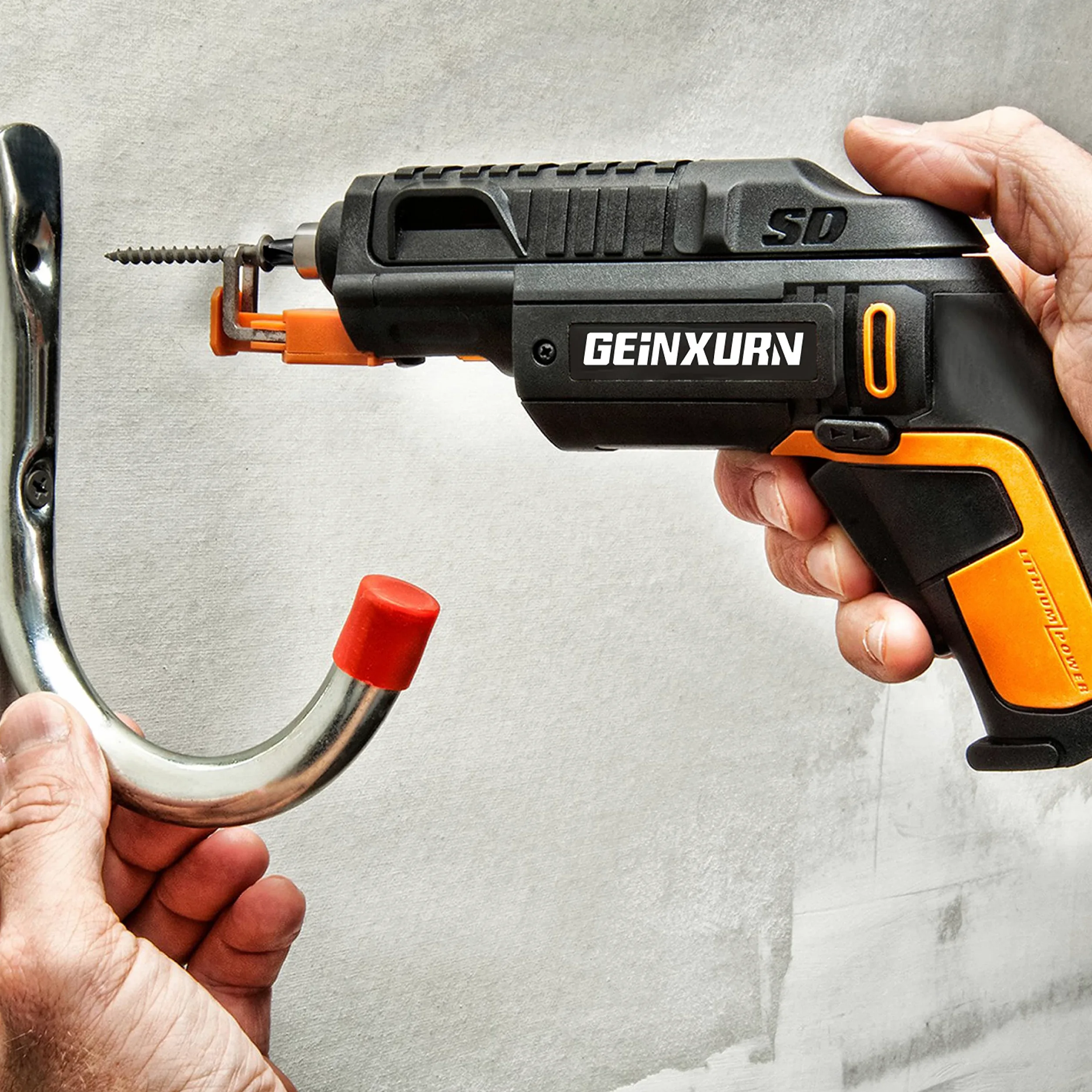 GEINXURN 50 sztuk T25 2 In. Impact Tough Magnetic #25 Torx Head Power Bits, zestaw bitów wkrętakowych ze stali stopowej S2 T25 z 1 uchwytem na bity udarowe