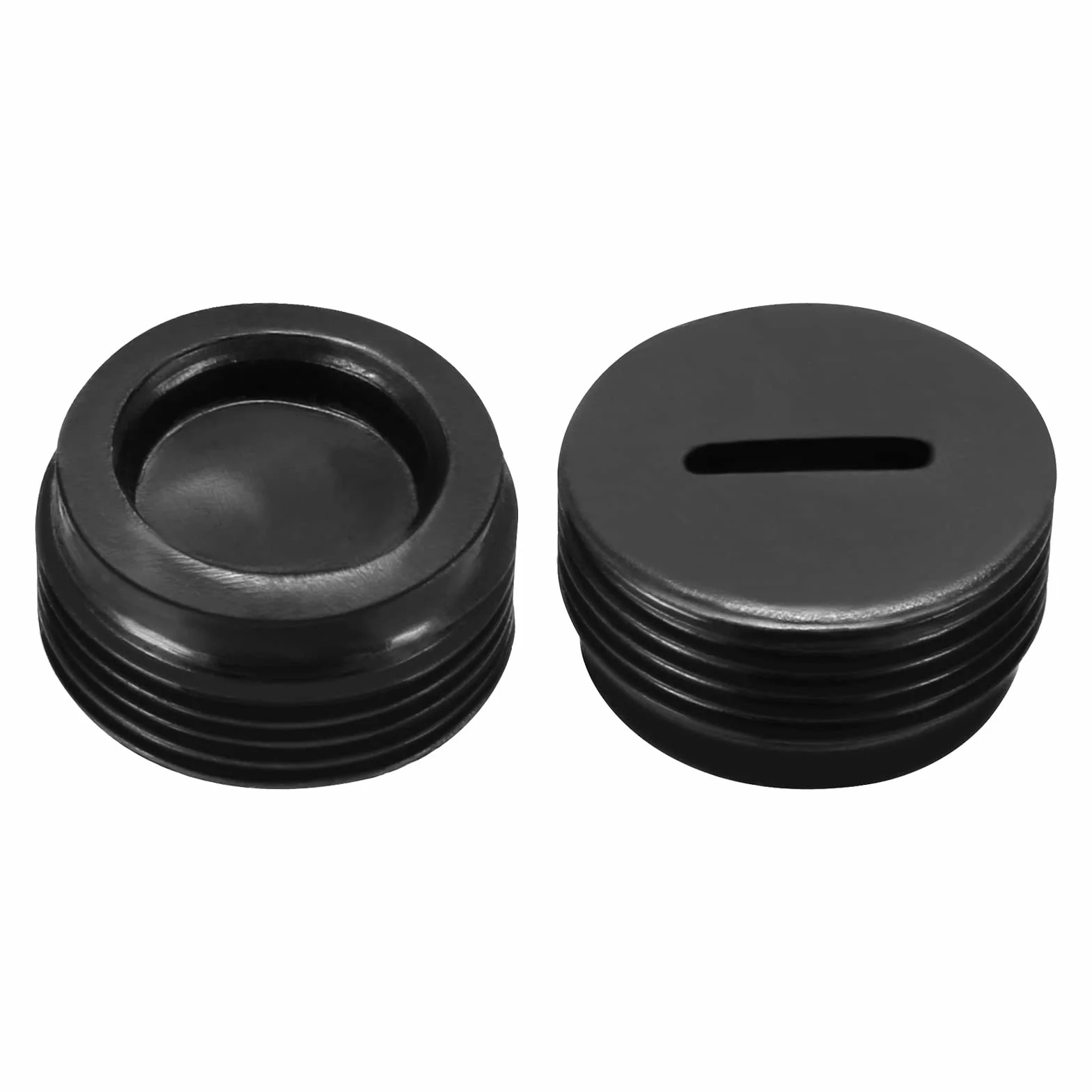 Węgiel szczotki uchwyt nakładki plastikowe pokrywy [do szczotek silnikowych] - 16 mm AD/2 szt
