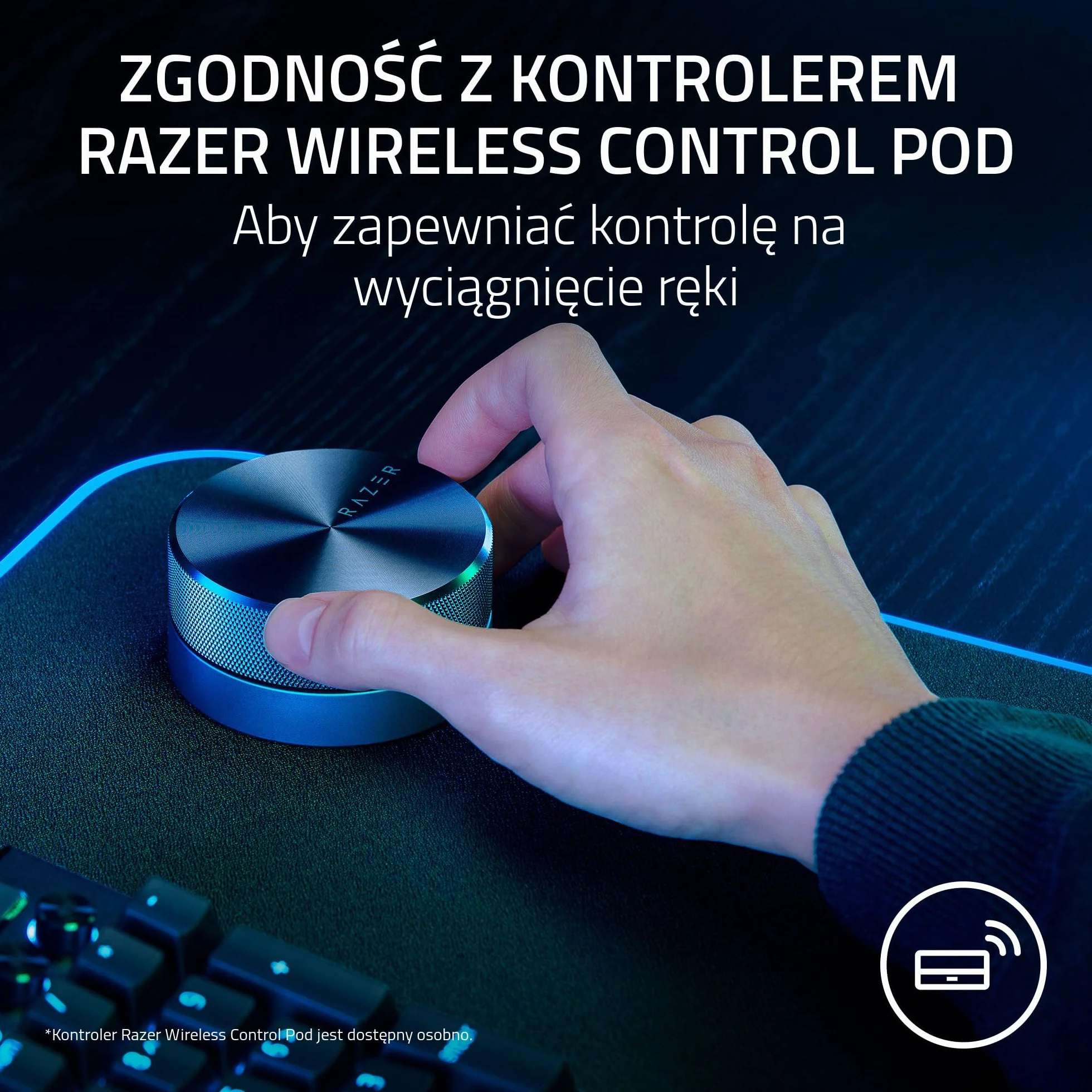 Razer Nommo V2 2.1 szerokopasmowe głośniki do gier PC z subwooferem przewodowym THX Audio Czarny