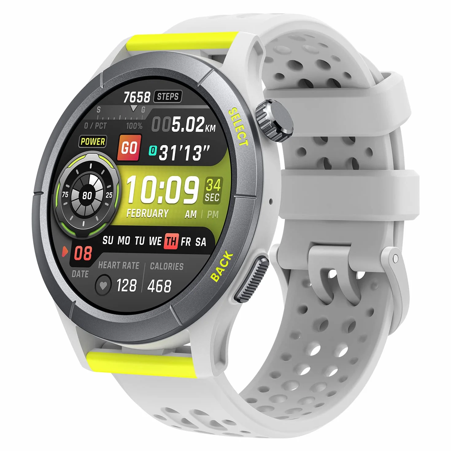 Smartwatch do biegania Amazfit Cheetah 47 mm z dwuzakresowym GPS