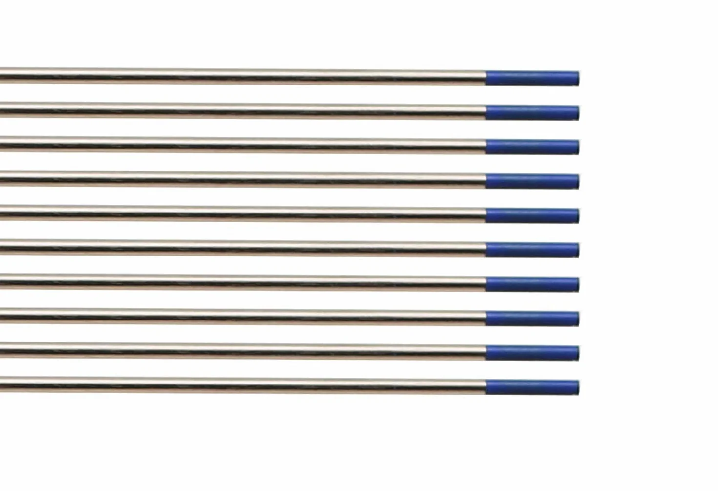 SenTECH TIG WL20 niebieskie spawanie 2,4 mm x 175 mm 2% lantan, elektroda wolframowa, 10 sztuk
