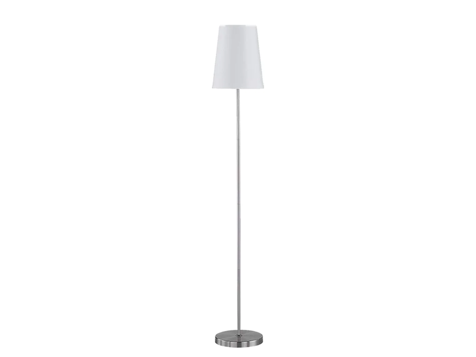 WOFI Unisex - lampa stojąca dla dorosłych, seria: Fynn, biała, 25 x 25 x 150 cm