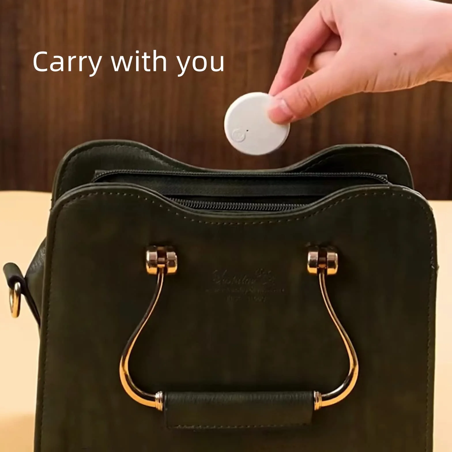 Lokalizator kluczy Bluetooth dwukierunkowy Anti-Lost Key Finder czarny