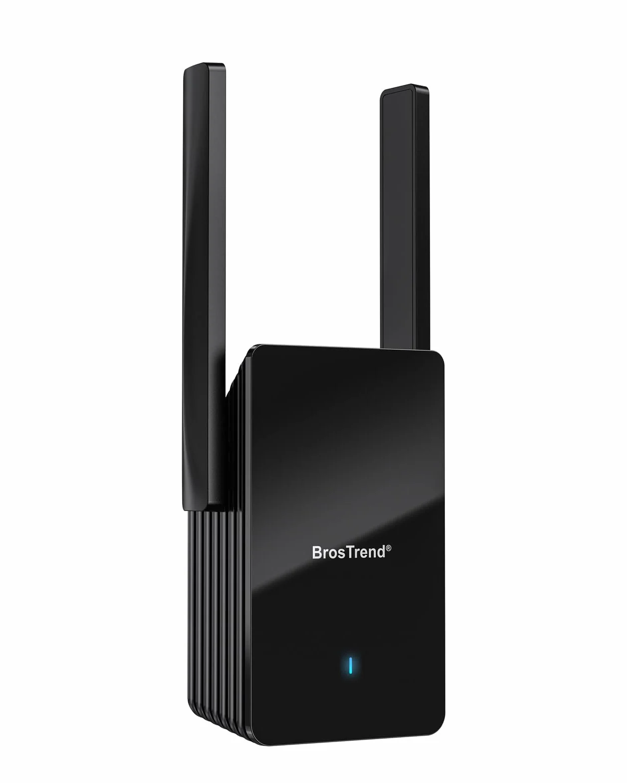 BrosTrend WiFi 6 AX3000 Wzmacniacz sygnału WiFi, wzmacniacz zasięgu WiFi, wzmacniacz szerokopasmowego WiFi z portem Gigabit, dwupasmowy bezprzewodowy wzmacniacz internetu, łatwa instalacja, WPS