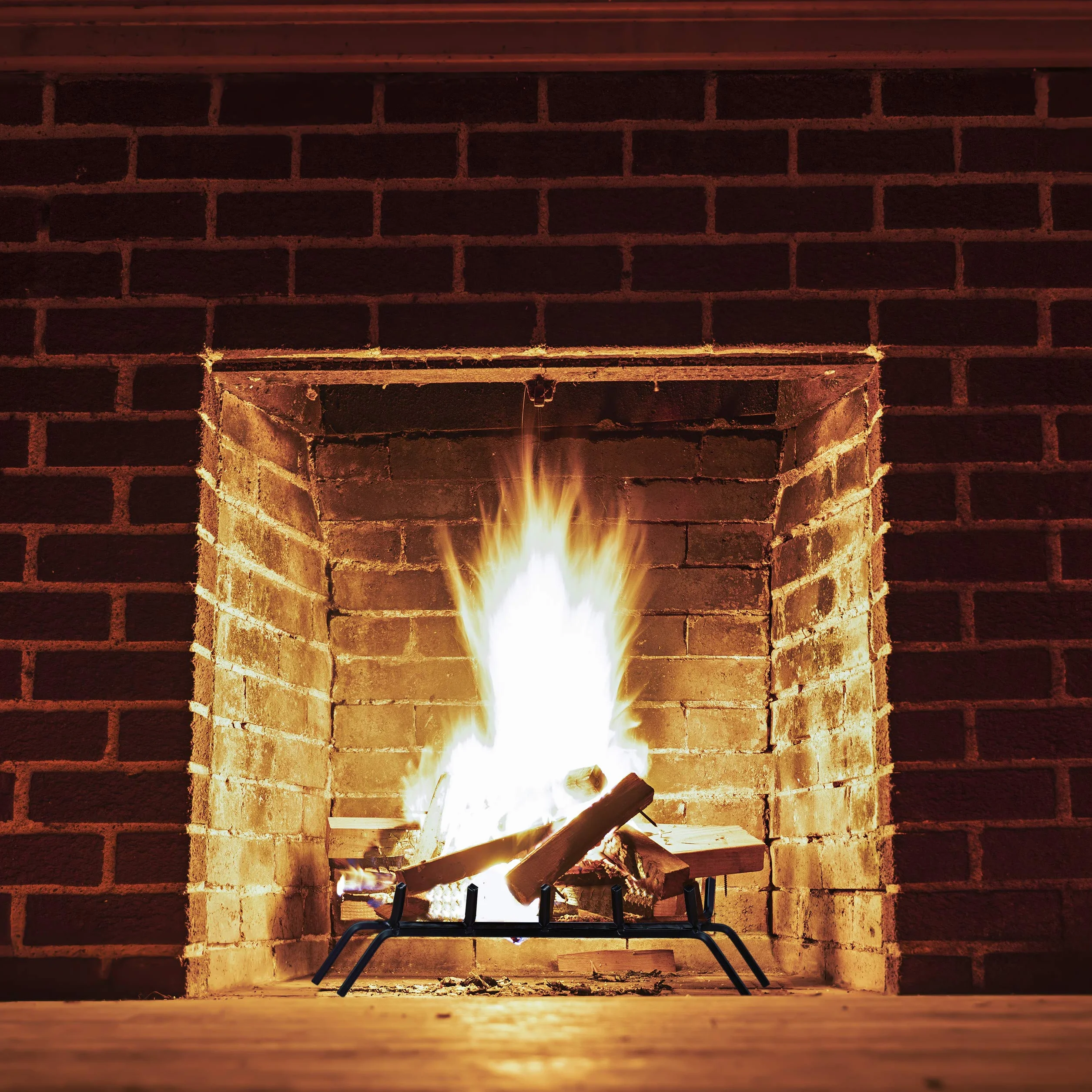 Relaxdays, czarny ruszt kominkowy, prostokątny, stal, kominek i kominek do grilla, masywny i wytrzymały, ruszt ogniowy z nóżkami, wys. x gł.: 16 x 58 x 28 cm, 16 x 58 x 28 cm, L