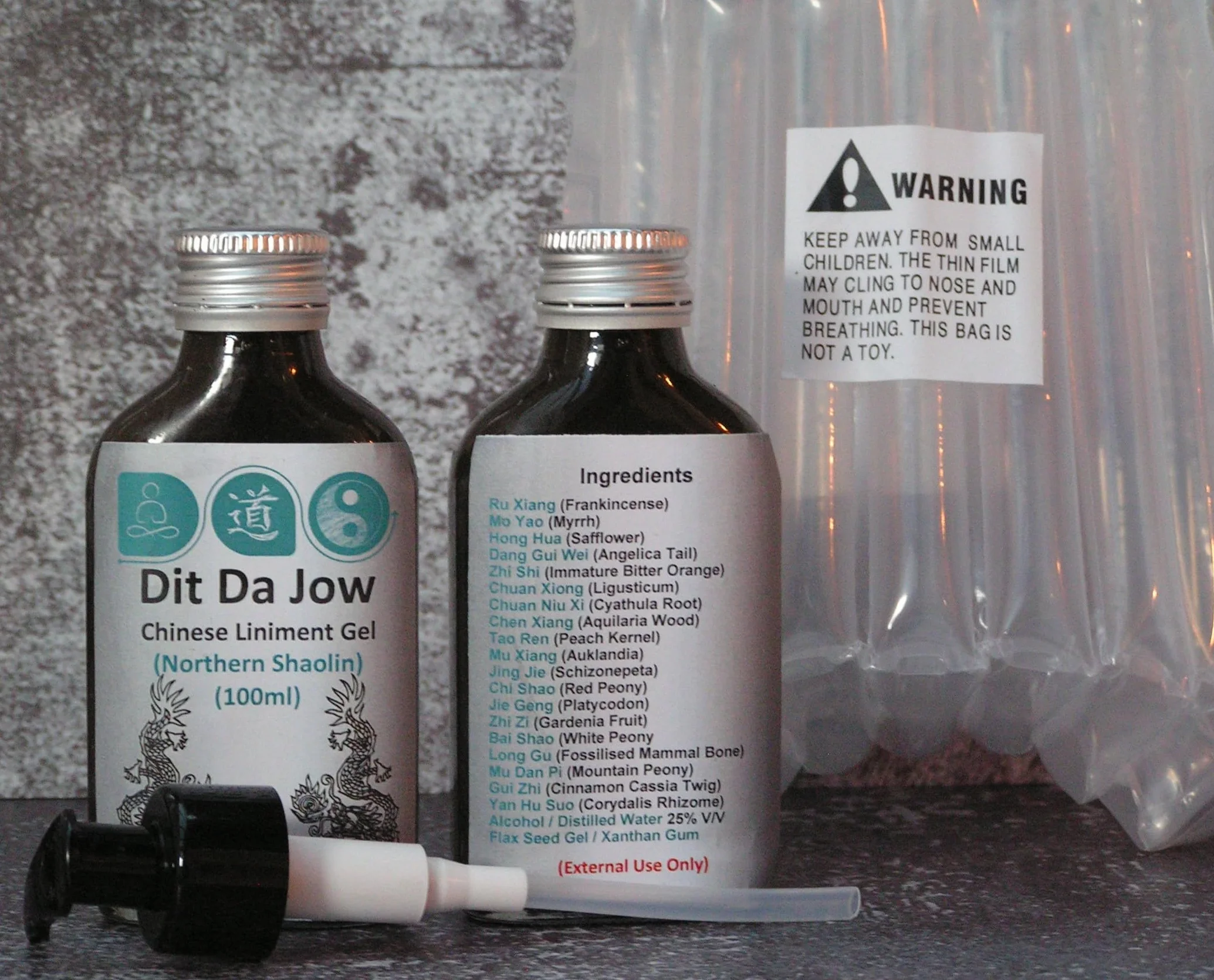 Dit Da Jow Liniment Gel (Northern Shaolin) 100 ml