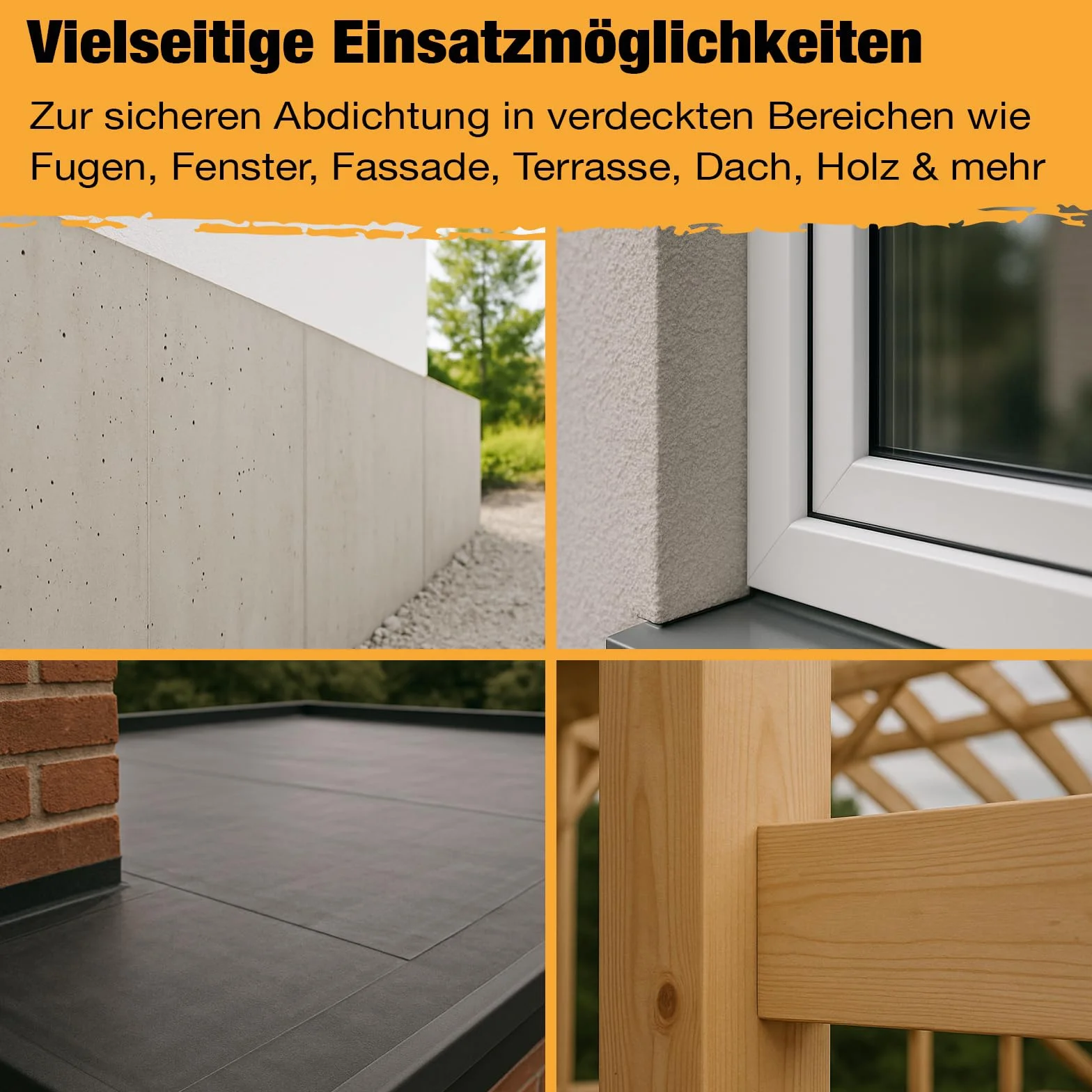 Taśma butylowa HSS EPDM 1,7 mm samoprzylepna – wodoszczelna taśma uszczelniająca – odporna na warunki atmosferyczne i promieniowanie UV – taśma naprawcza i uszczelniająca – 15 cm x 5 m