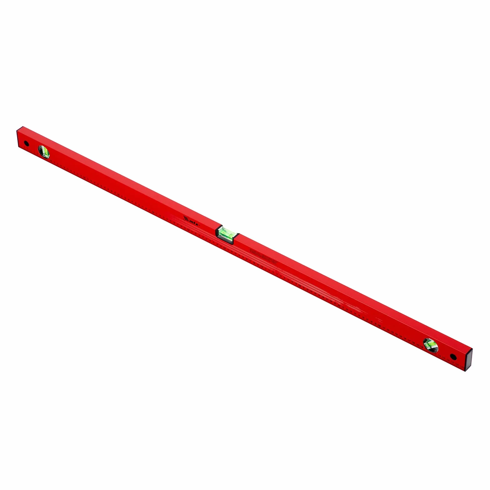 Poziomica aluminiowa, 3 libelle, 120 cm - MTX