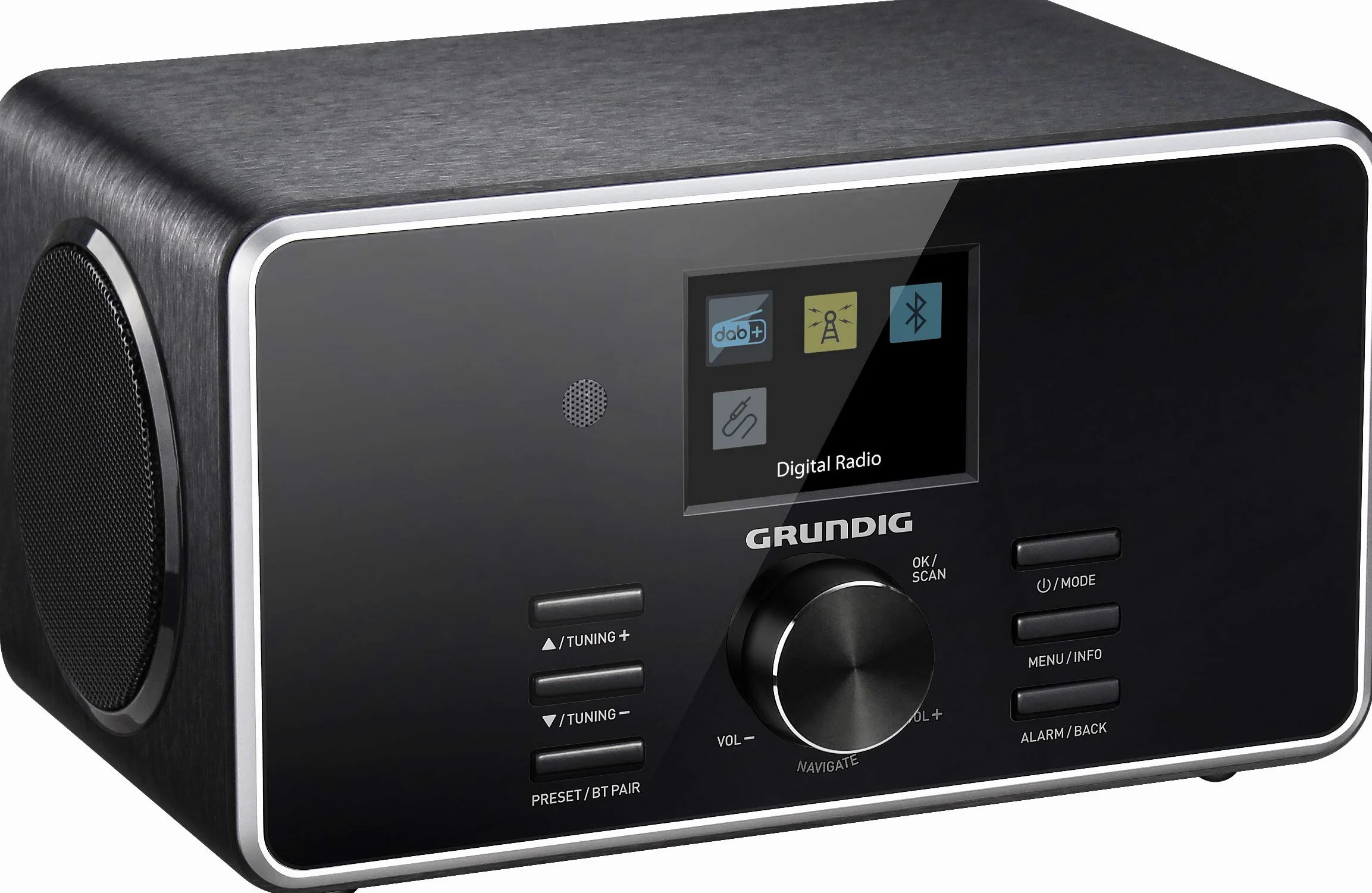 Grundig DTR 4500 Radio Cyfrowe Czarny