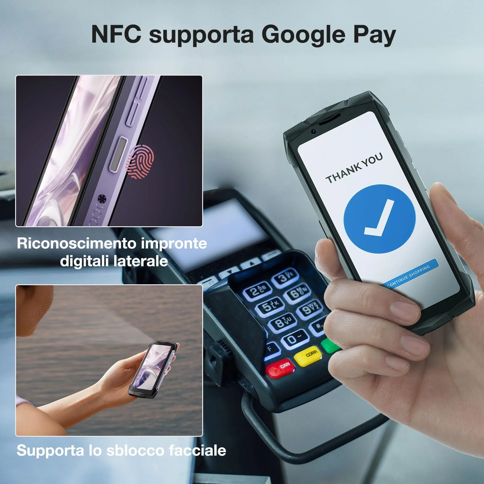 S Mini telefon komórkowy Android 13 Helio G99 15 GB + 256 GB 2TB 4,5" QHD+ aparat Dual IA 50 MP 3000 mAh NFC 4G Dual SIM Face ID srebrny