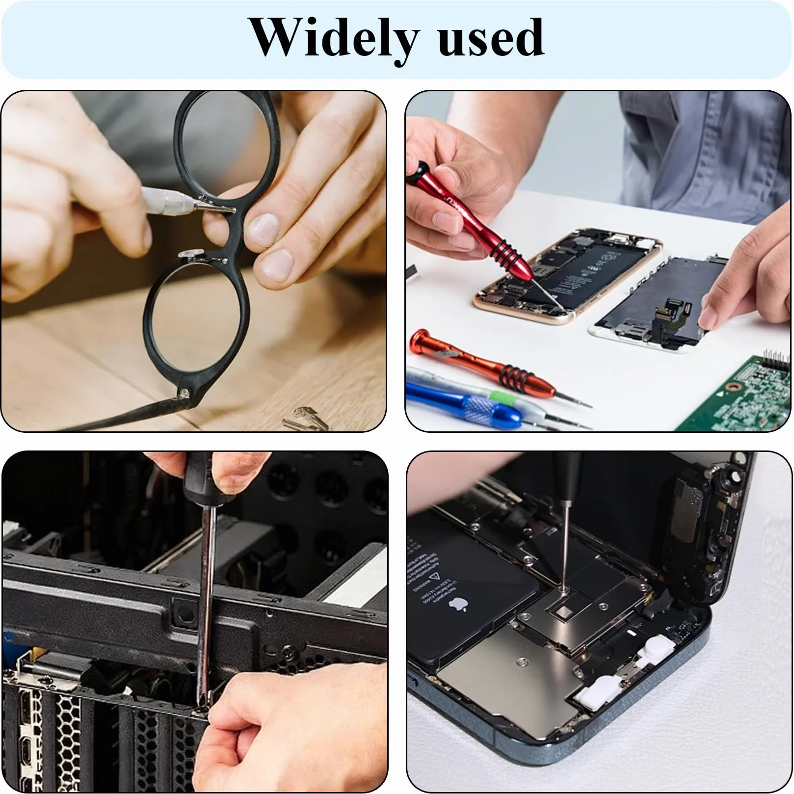 890 Szt. Zestaw Śrub M2 M2.5 M3, Małe Śruby Płaskie, Śruby Krzyżowe z Łbem Stożkowym, Zestaw Śrub Do Komputerów Laptopów PC, Zestaw Śrubek do Elektroniki i Precyzyjnych Napraw