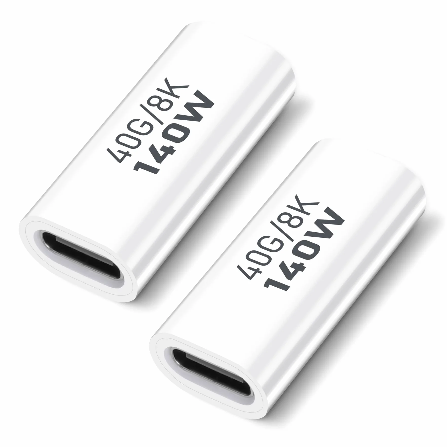 Złącze USB C żeńsko-żeńskie 40 Gb/s 140 W USB 4.0 Typ C 2 sztuki