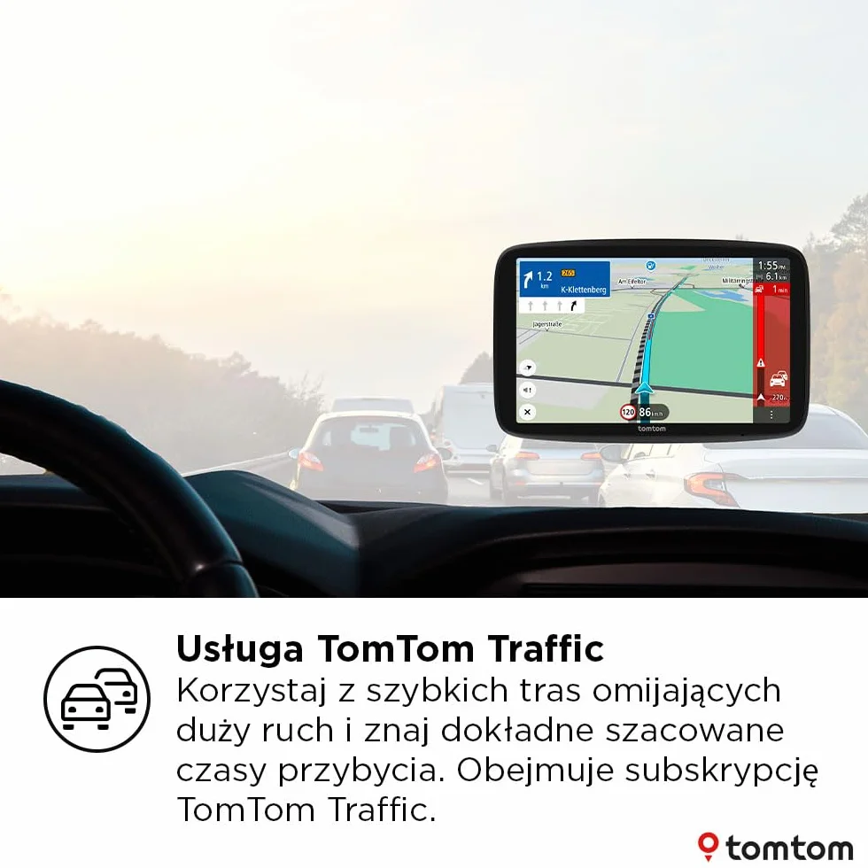 TomTom GO Navigator 7-calowy ekran XL mapa Europy aktualizacje Wi-Fi