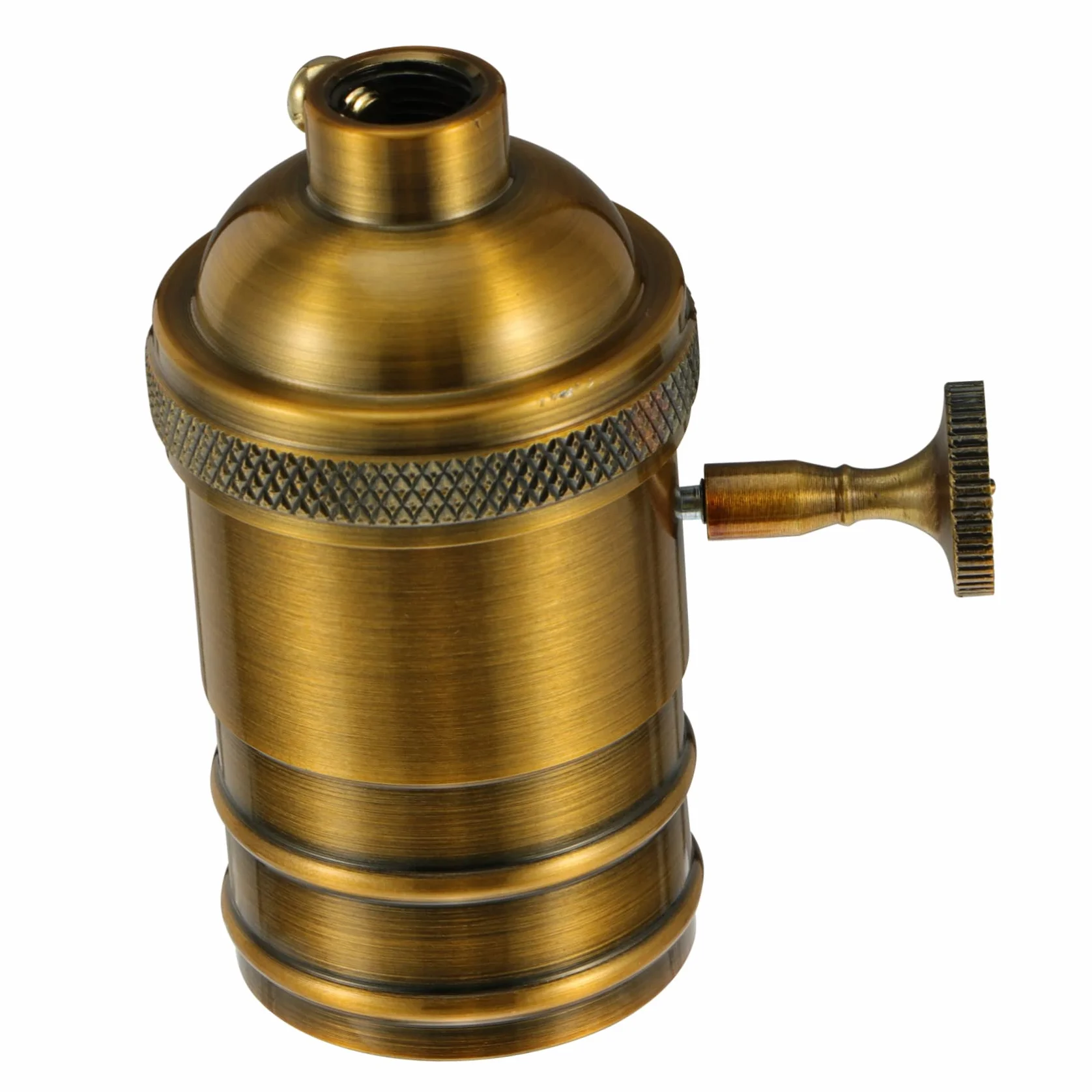 LALAFINA Vintage Lamp Holder z Die Cast Aluminium Retro Gniazdo Oświetleniowe Do Żarówek Do Restauracji Kuchni i Dekoracji Wnętrz