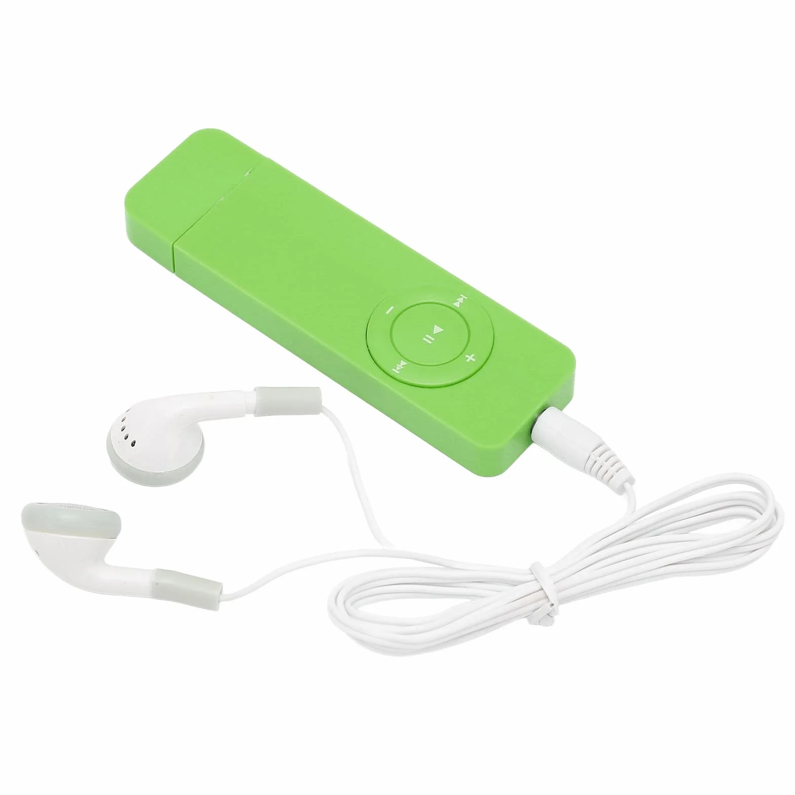 Mini Odtwarzacz Muzyczny, Przenośny Bezstratny HIFI MP3 ze Słuchawkami, 180mAh Student Obsługa Karty Pamięci 64G, do Pracy Studyjnej Sportowej (Zielony)
