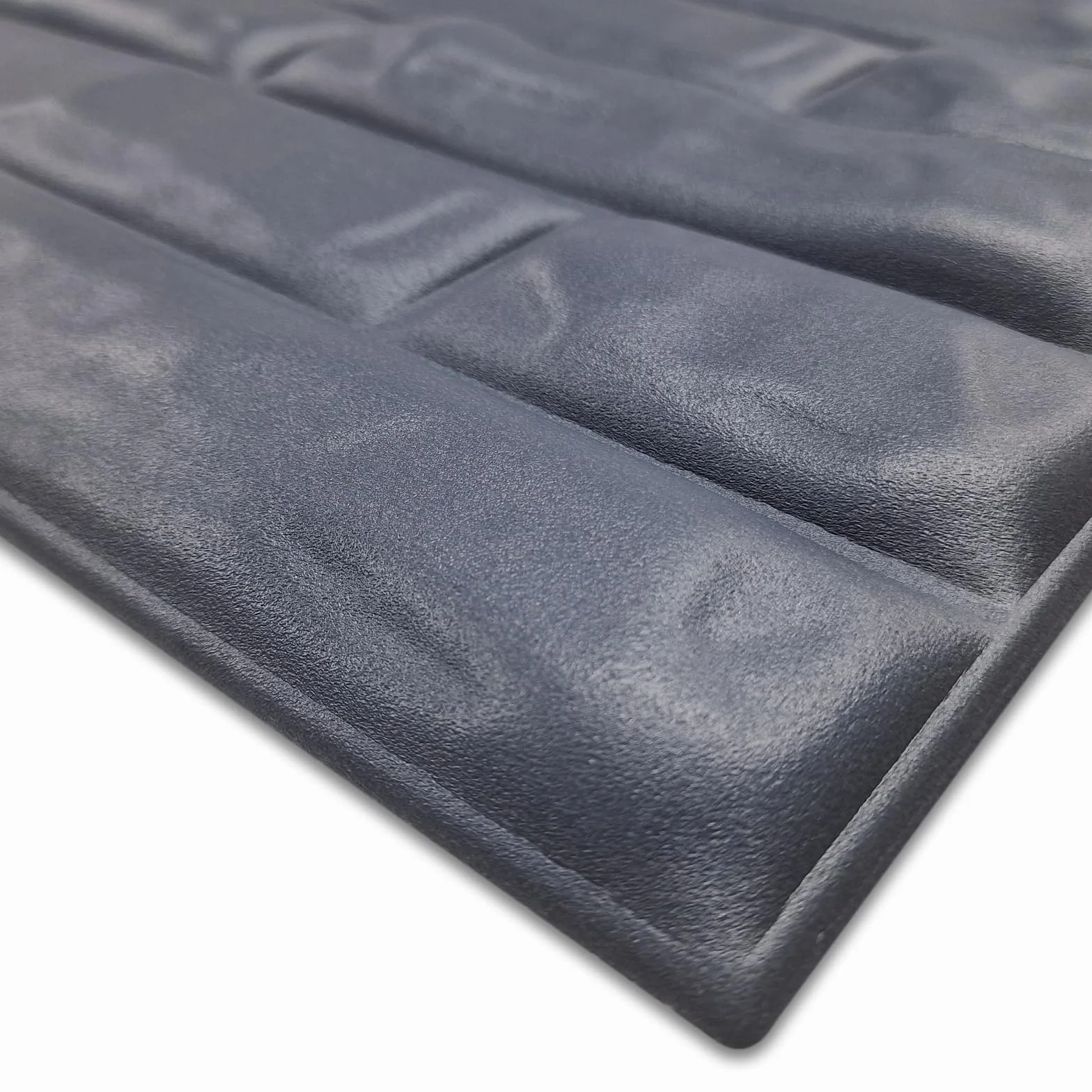 MDEKOR Panele ścienne z cegły 50 x 100 cm | okładzina ścienna XPS 3D o wyglądzie cegły | 2 sztuki = 1 m² cegły antracytowej | panele o grubości 12 mm | płyty dekoracyjne z porystyrenu do wnętrz