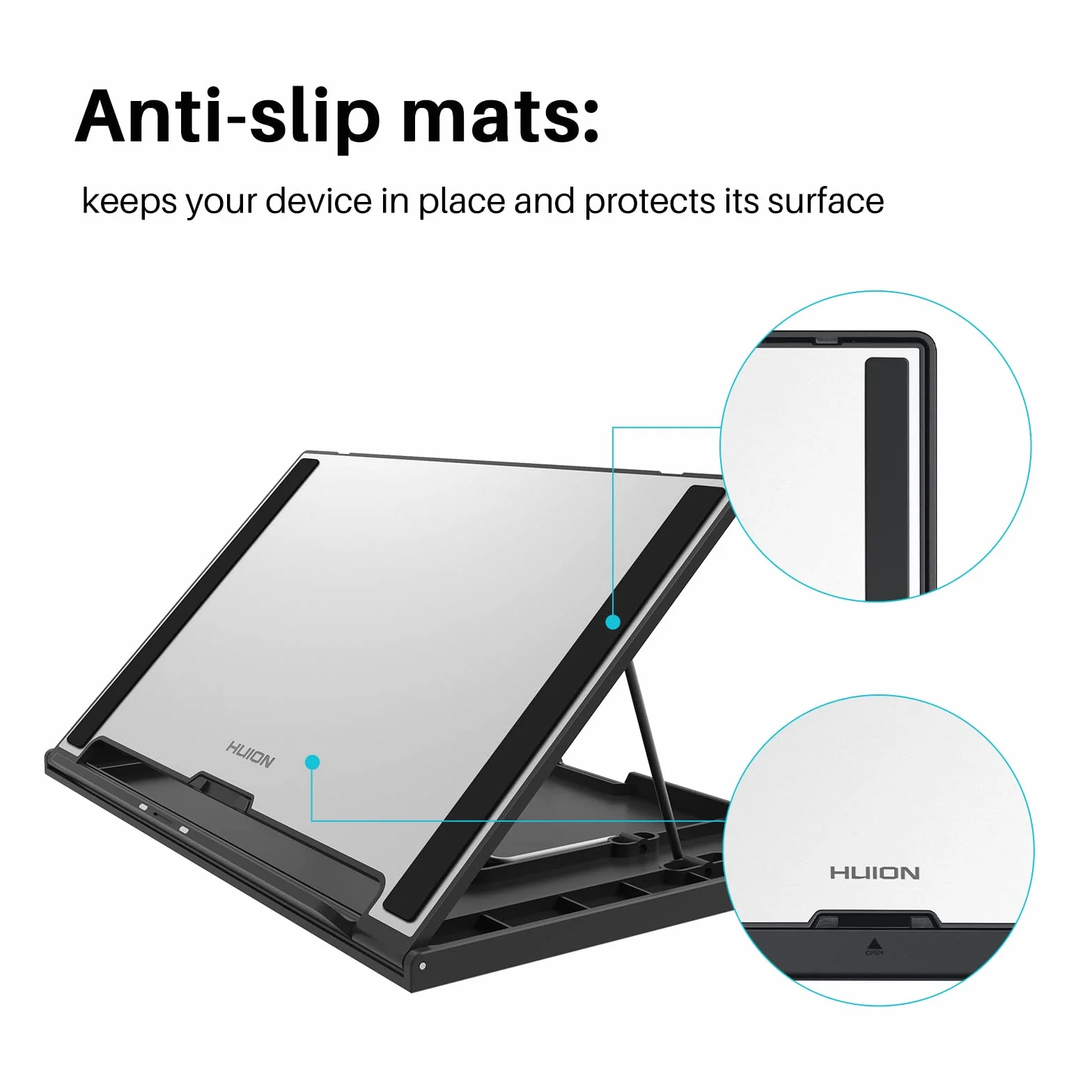 HUION ST300 regulowany stojak kompatybilny z Kamvas Pro 12,13 i Kamvas 12,13