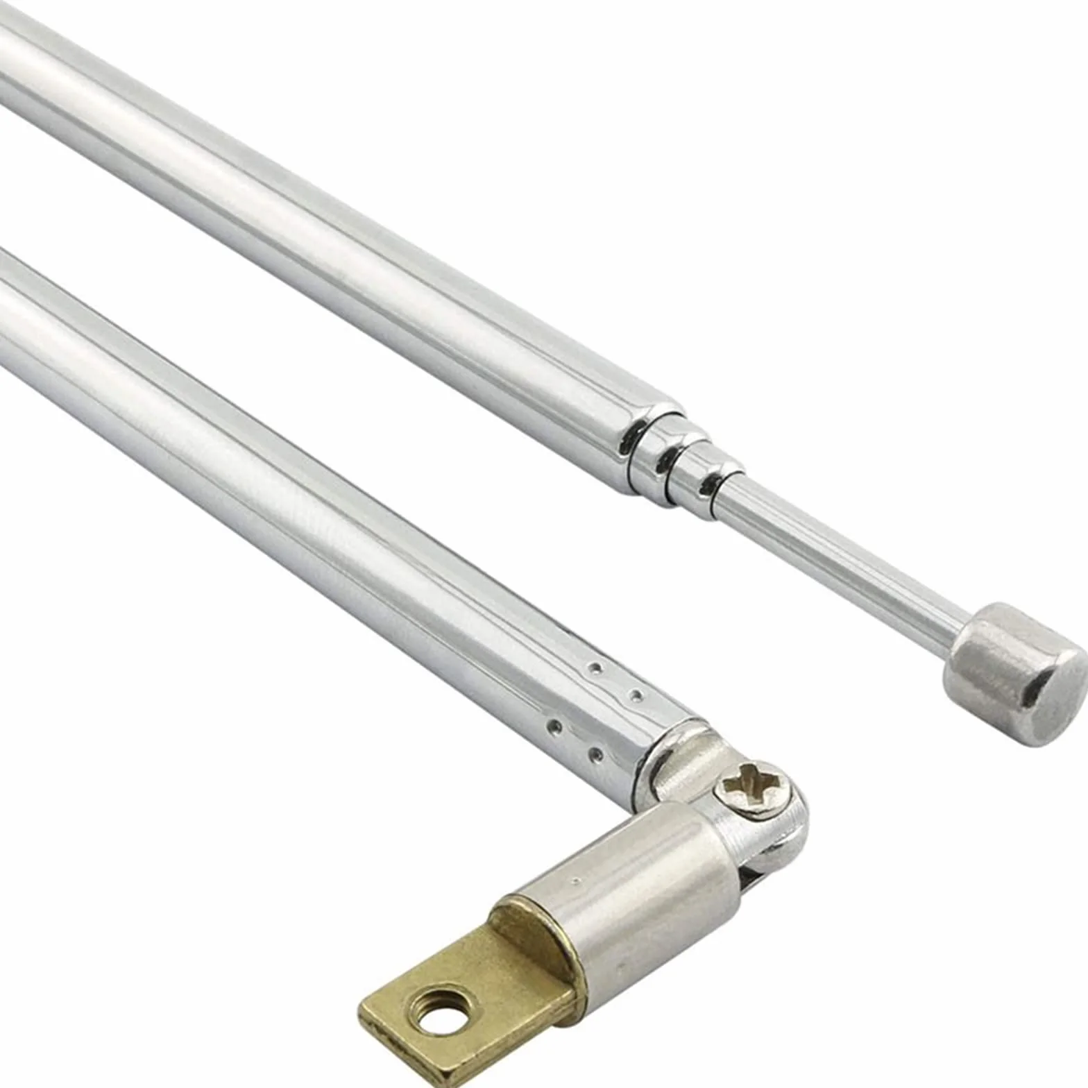 WANGCL Antena teleskopowa FM 61 cm 4 sekcje 360° 5 sztuk