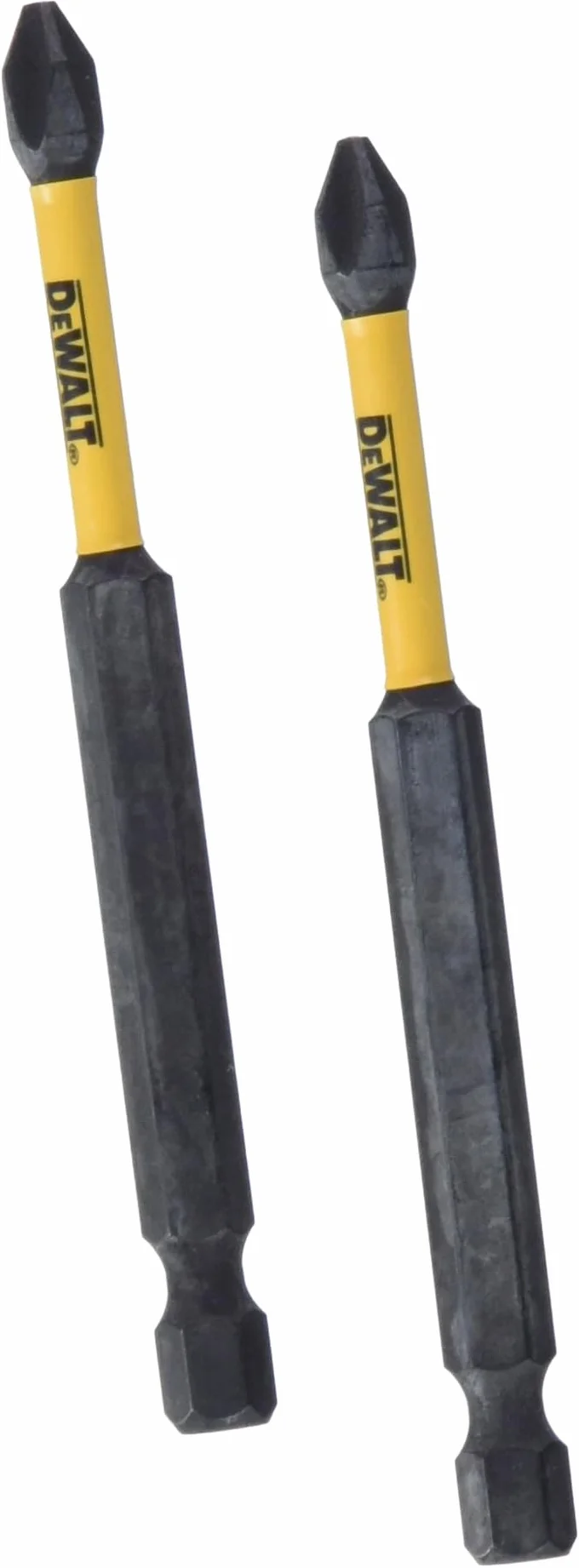 Dewalt Extreme Flextorq DT70567T bity udarowe, 89 mm, nadają się do stosowania w wkrętarkach udarowych, rozmiar PH2, wysoka dokładność dopasowania), 2 sztuki